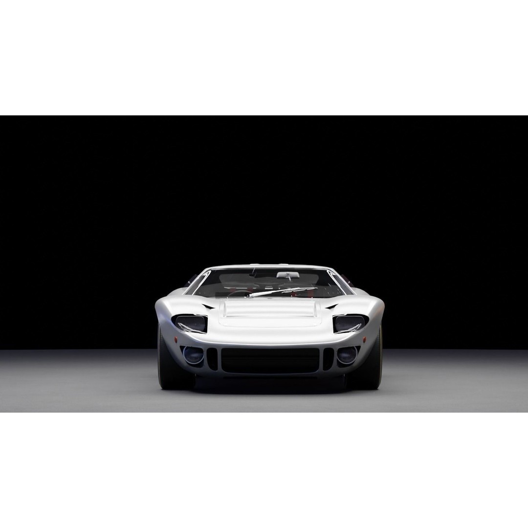 Race Car 3D Model – High Fidelity Vehicle Asset, FBX, Game Ready - View 25