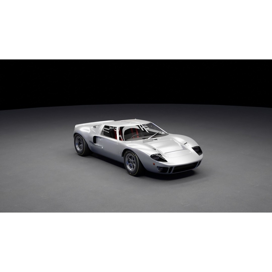 Race Car 3D Model – High Fidelity Vehicle Asset, FBX, Game Ready - View 28