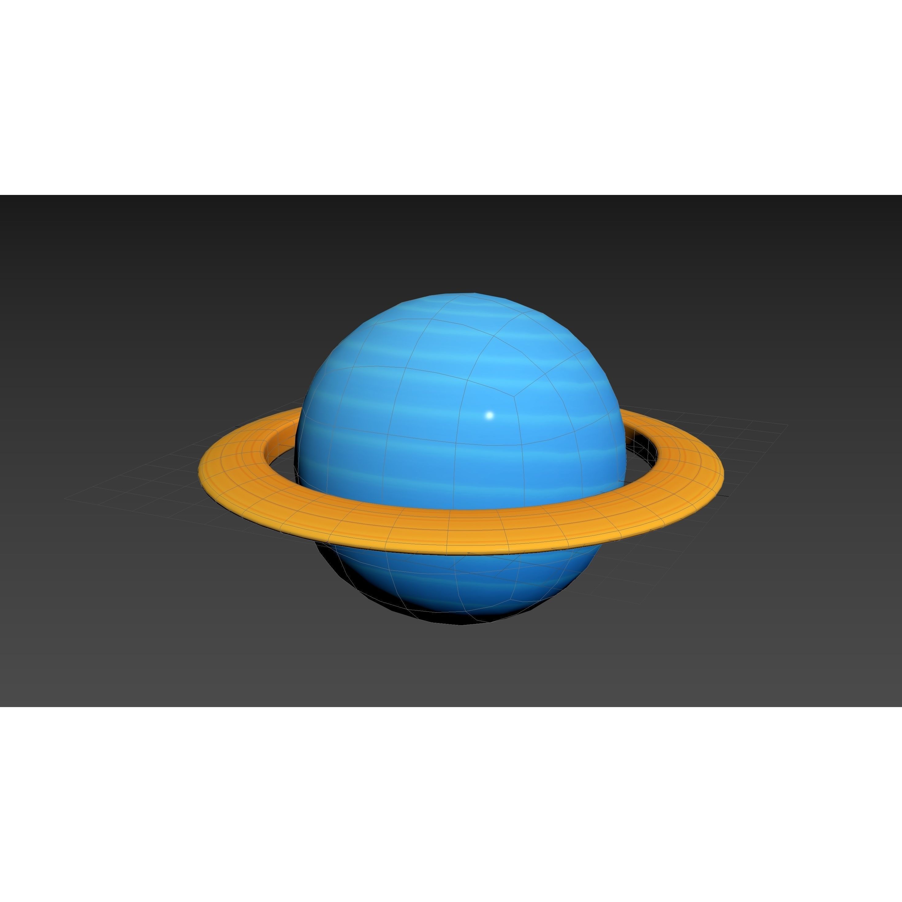 Cartoon Space Pack - Low-Poly Game-Ready 3D Model - View 18