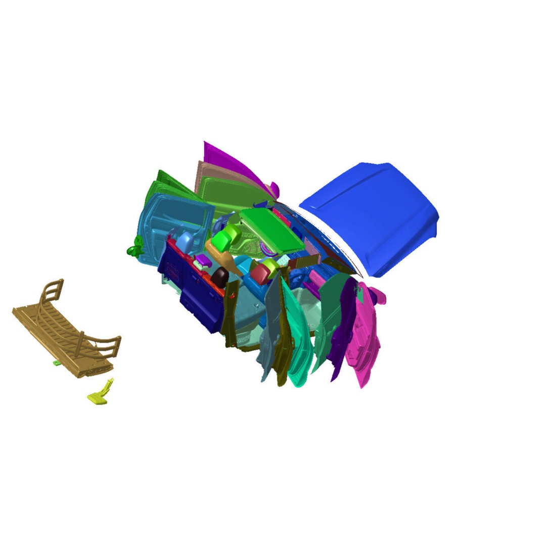 Toyota Tacoma 3D Model – High Detail Scanned Vehicle, STL Format