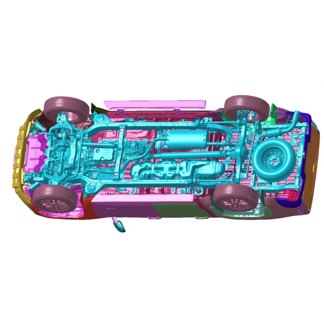 Toyota Tacoma 3D Model – High Detail Scanned Vehicle, STL Format - View 7