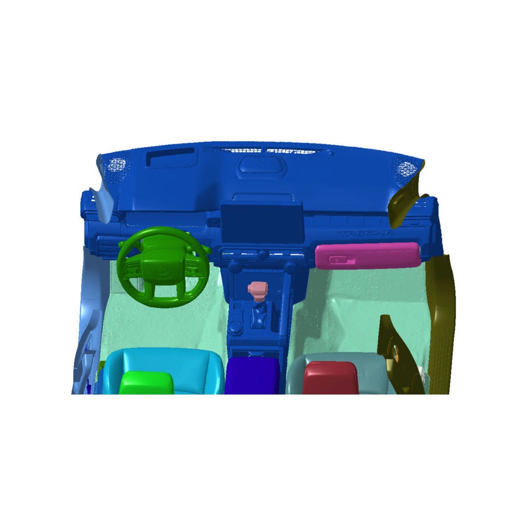 Toyota Tacoma 3D Model – High Detail Scanned Vehicle, STL Format - View 9