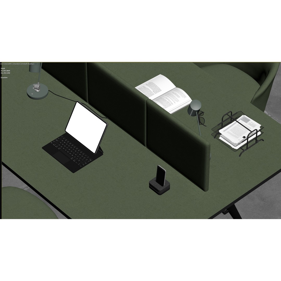 Open Office IV 3D Model – Detailed Architectural Scene, FBX, Corona Render - View 22