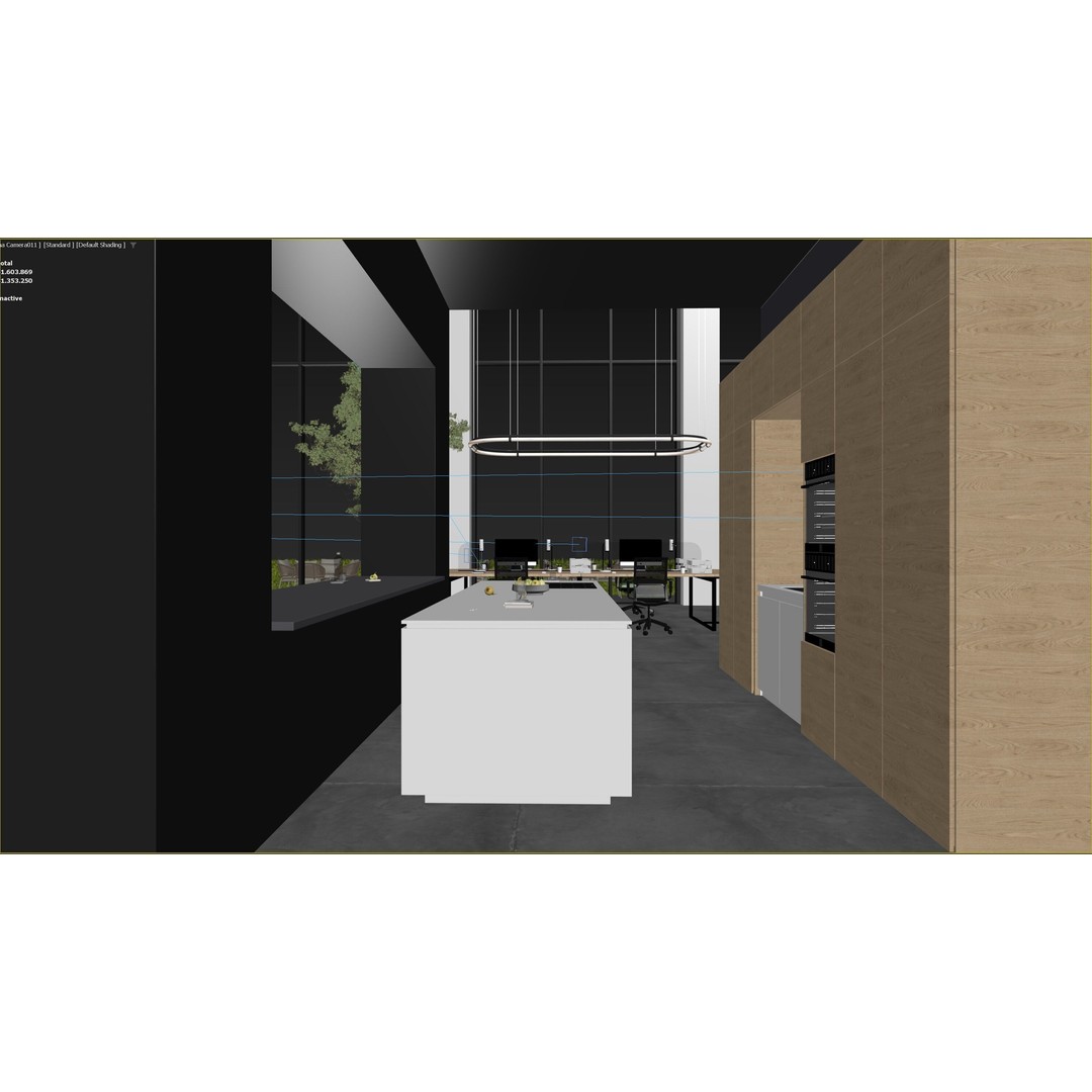 Open Office IV 3D Model – Detailed Architectural Scene, FBX, Corona Render - View 24