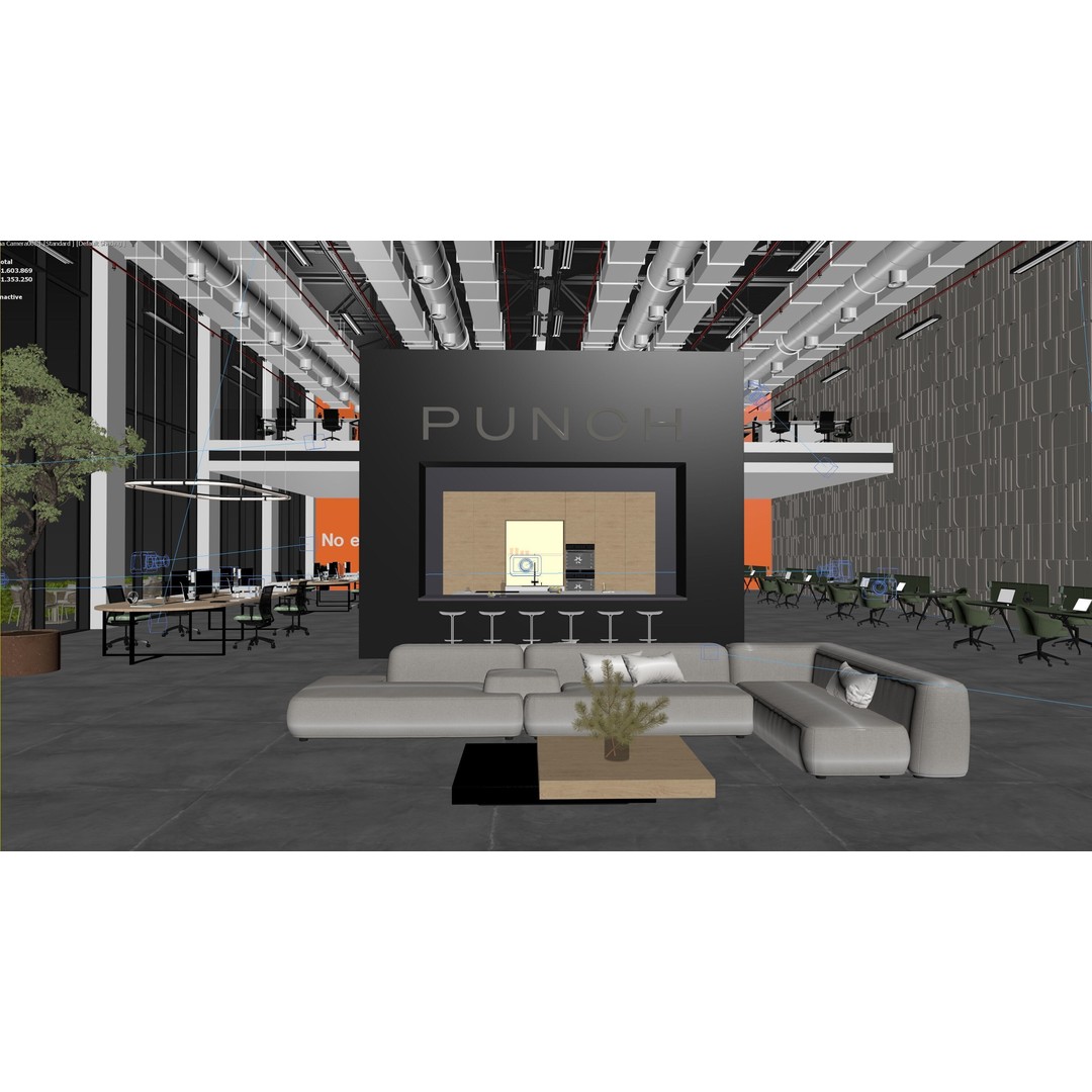 Open Office IV 3D Model – Detailed Architectural Scene, FBX, Corona Render - View 26