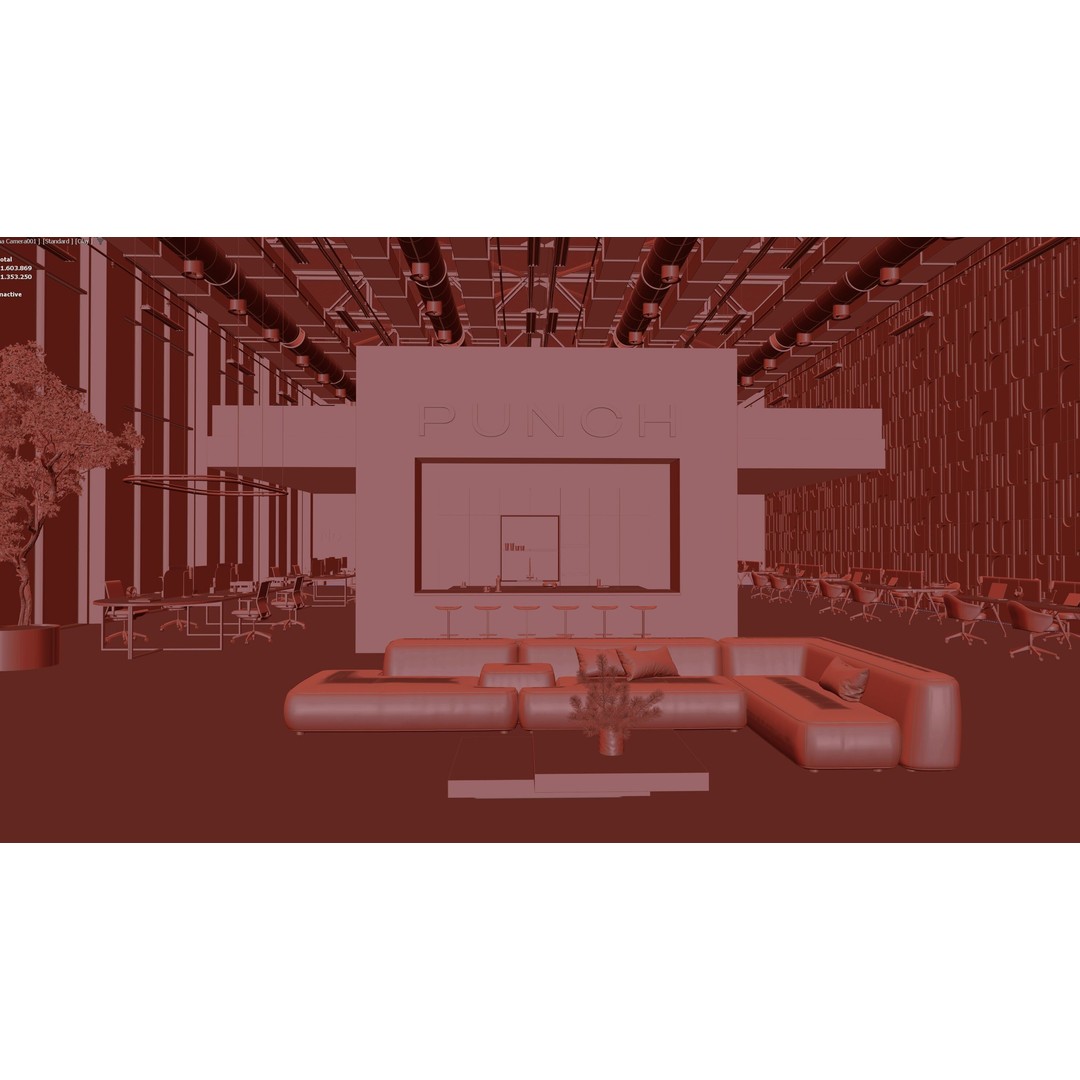 Open Office IV 3D Model – Detailed Architectural Scene, FBX, Corona Render - View 27