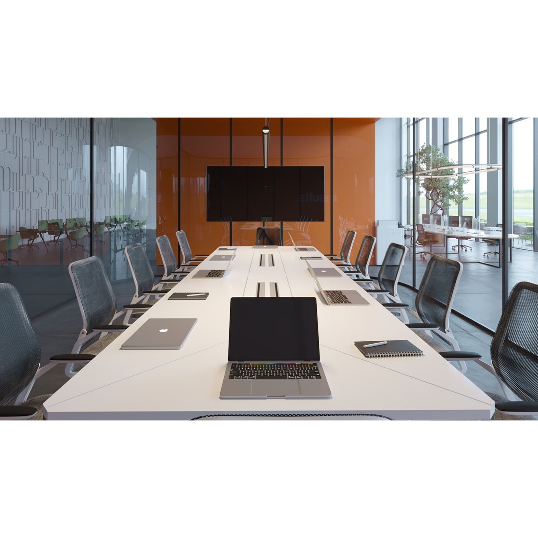 Open Office IV 3D Model – Detailed Architectural Scene, FBX, Corona Render - View 8