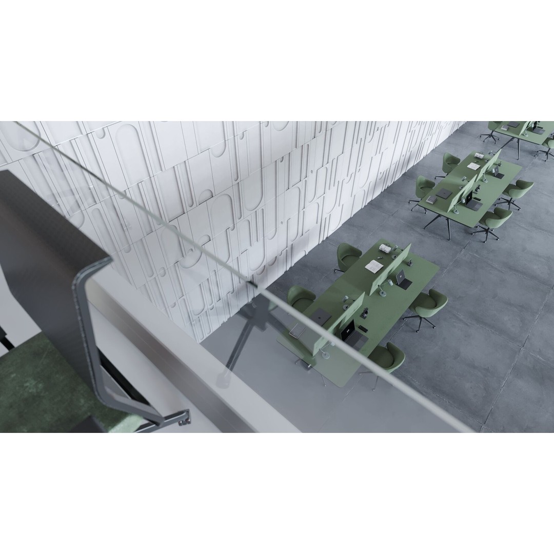 Open Office IV 3D Model – Detailed Architectural Scene, FBX, Corona Render - View 9