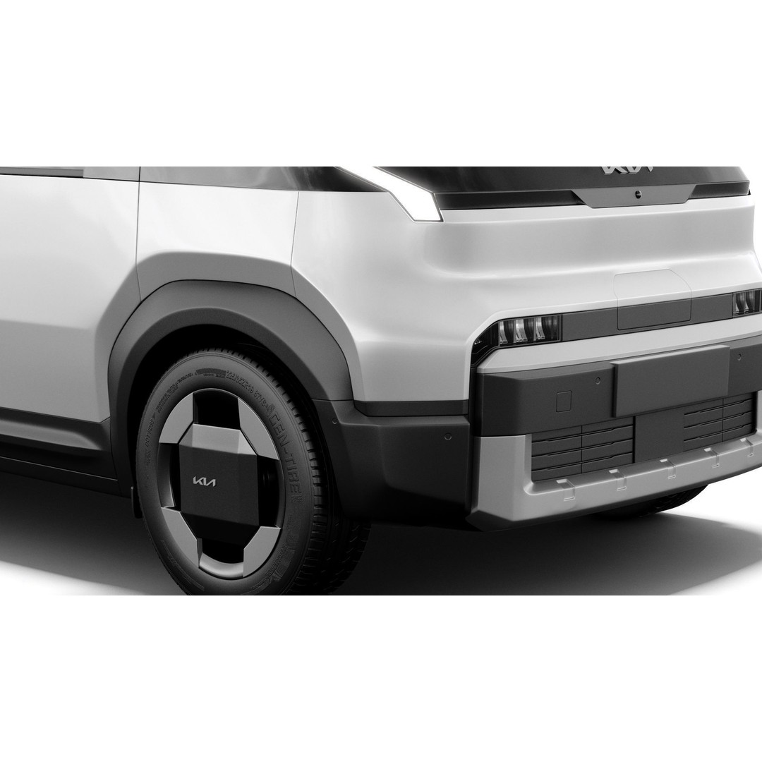 Kia PV5 Cargo 2026 3D Model – Detailed Minivan with Interior, FBX/OBJ - View 12