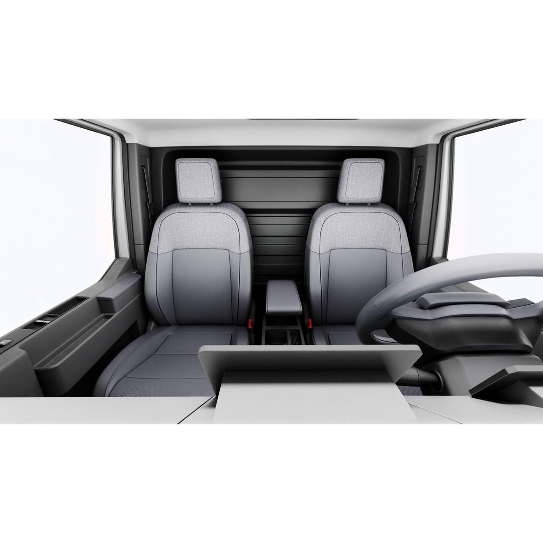 Kia PV5 Cargo 2026 3D Model – Detailed Minivan with Interior, FBX/OBJ - View 17