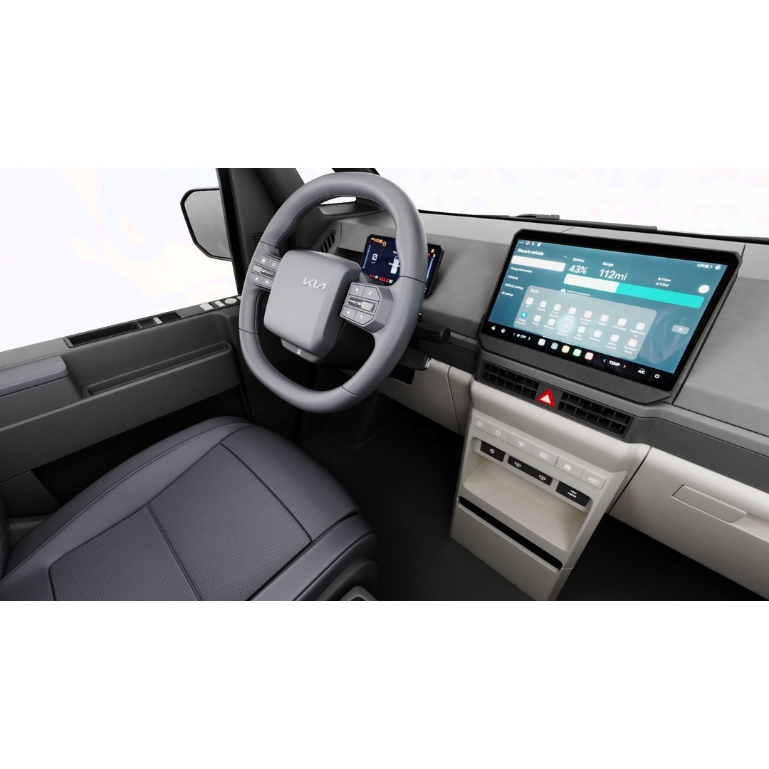 Kia PV5 Cargo 2026 3D Model – Detailed Minivan with Interior, FBX/OBJ - View 19