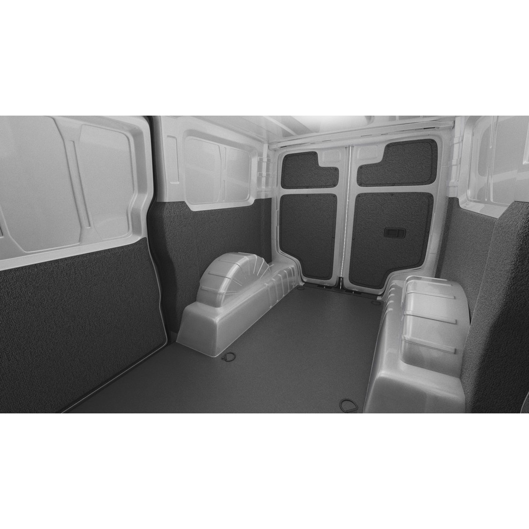 Kia PV5 Cargo 2026 3D Model – Detailed Minivan with Interior, FBX/OBJ - View 22