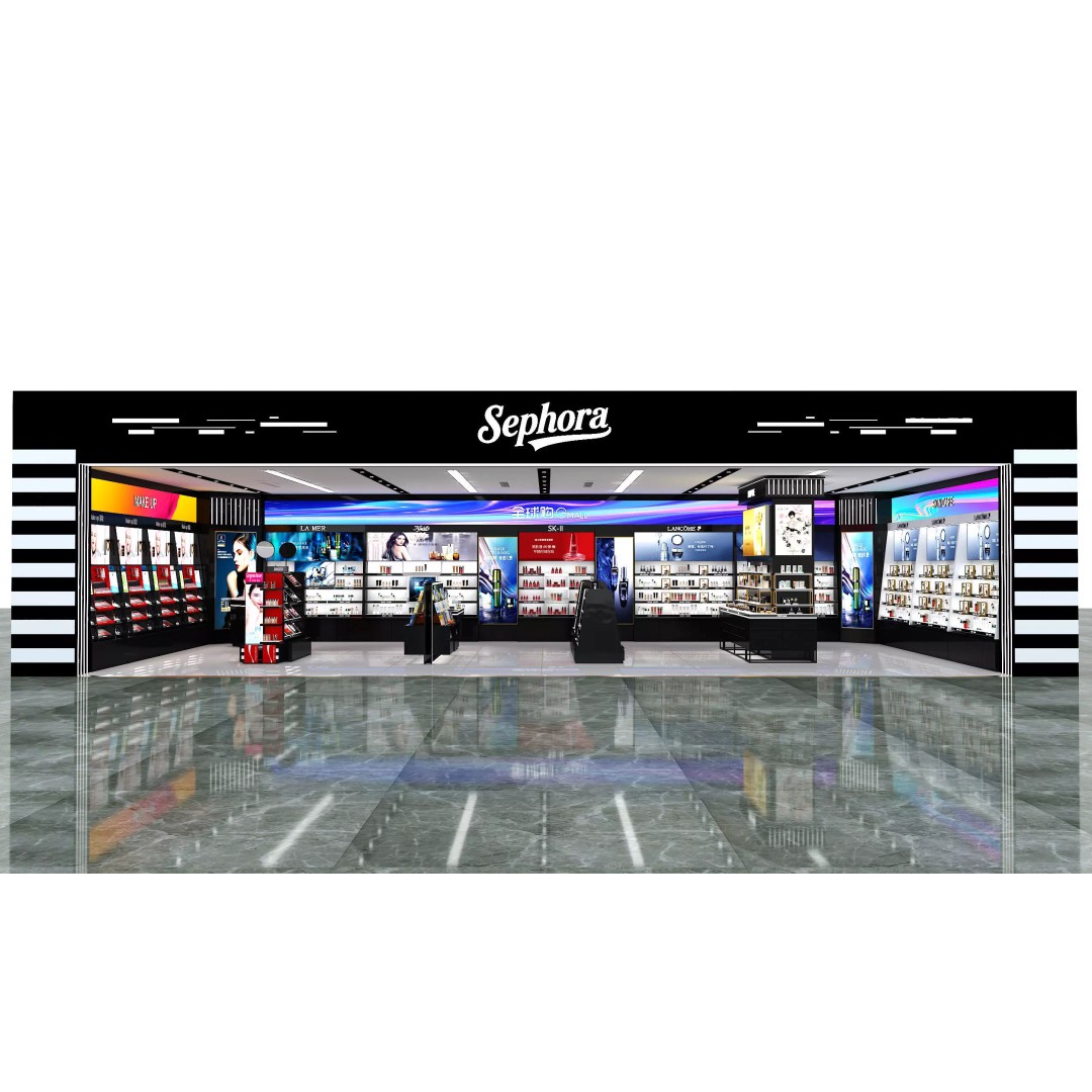 Sephora Cosmetics Store 3D Model – Low Poly Interior Asset, FBX - View 2