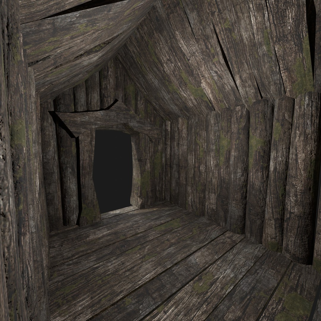 Orc Barbarian Hunter Camp Houses 3D Model – Low Poly Game Asset, FBX - View 30