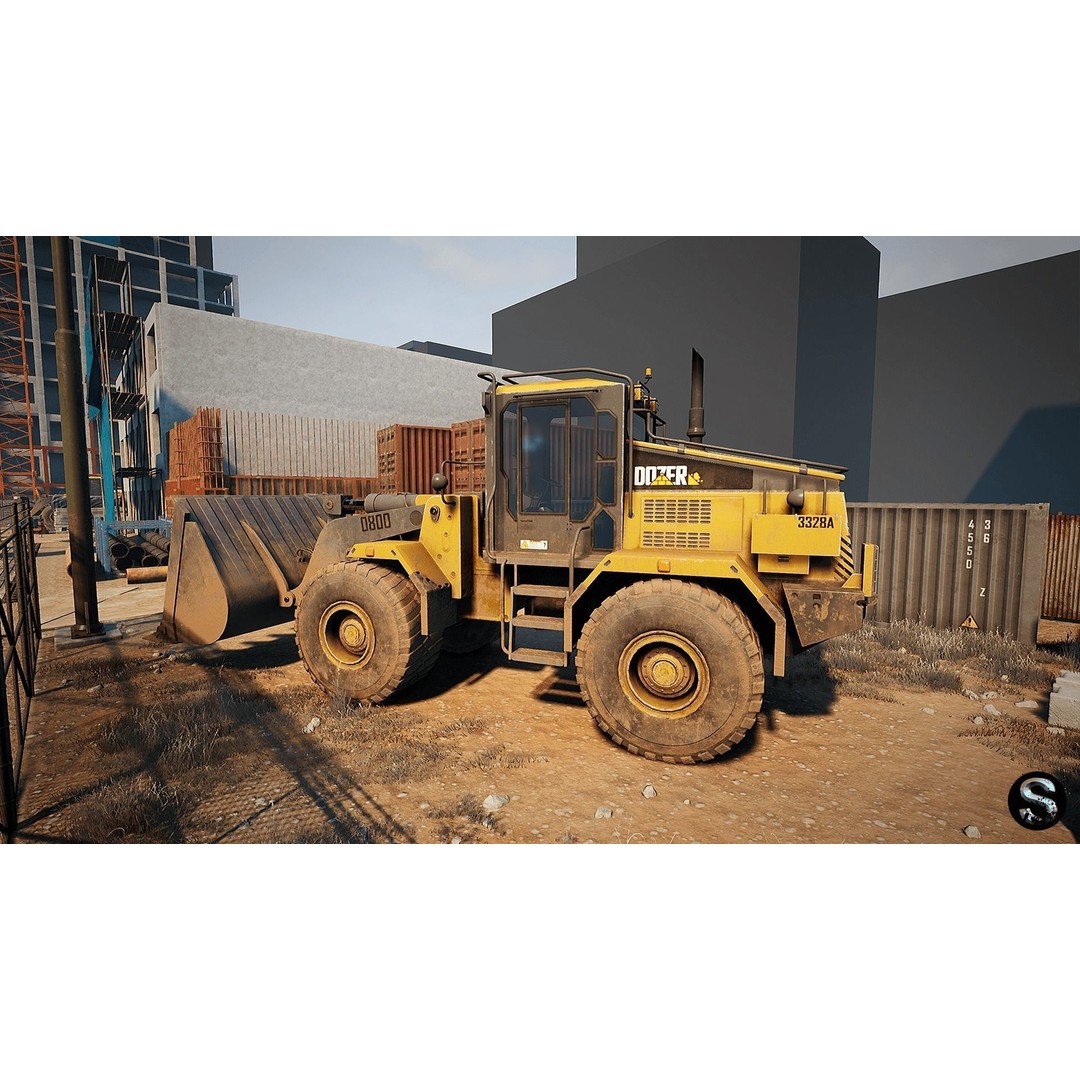 Construction Site 3D Model – Low Poly Game Asset, Unreal Engine - View 12