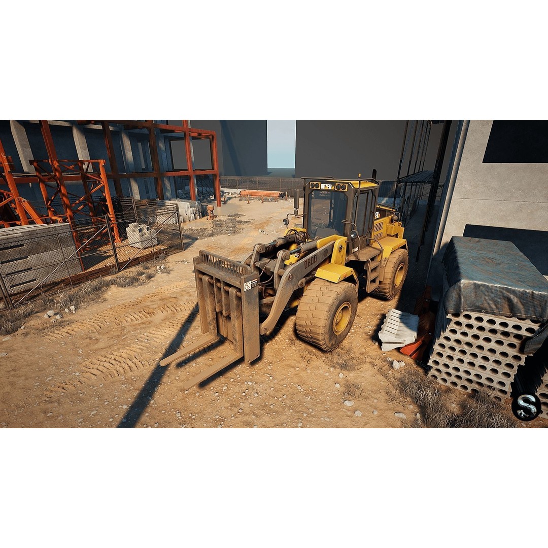 Construction Site 3D Model – Low Poly Game Asset, Unreal Engine - View 20