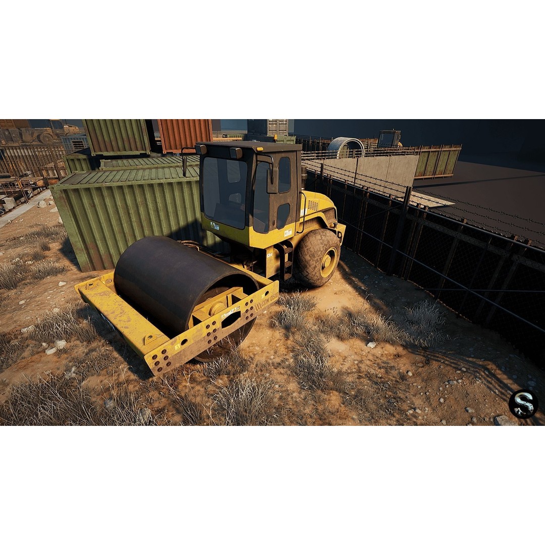 Construction Site 3D Model – Low Poly Game Asset, Unreal Engine - View 21