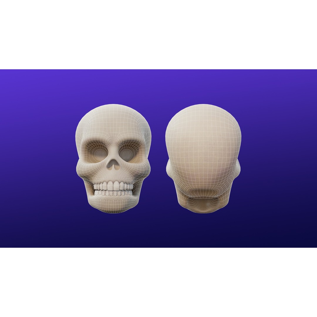 Cartoon Spooky Halloween Props Bundle Pack 3D Model – PBR Textures, FBX, OBJ - View 36