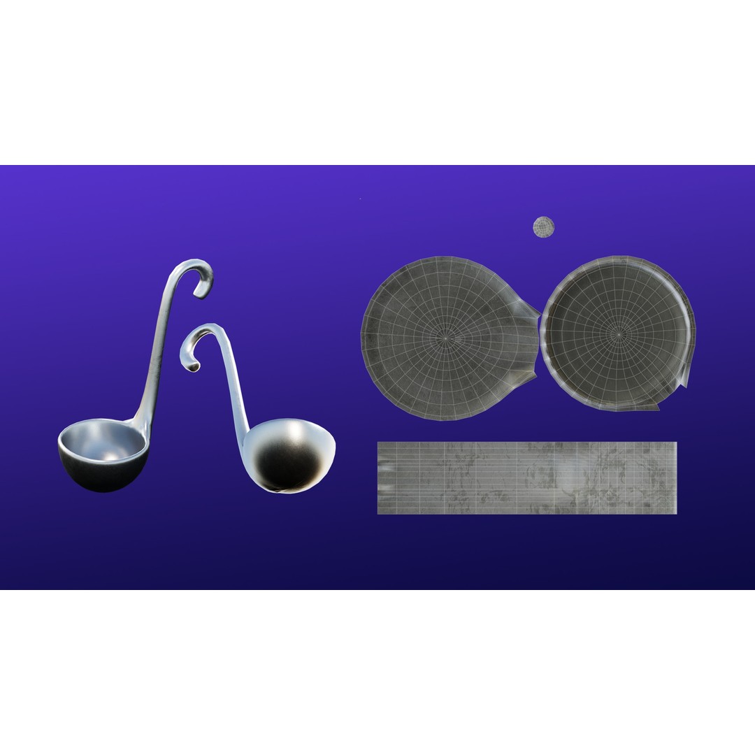 Cartoon Spooky Halloween Props Bundle Pack 3D Model – PBR Textures, FBX, OBJ - View 39