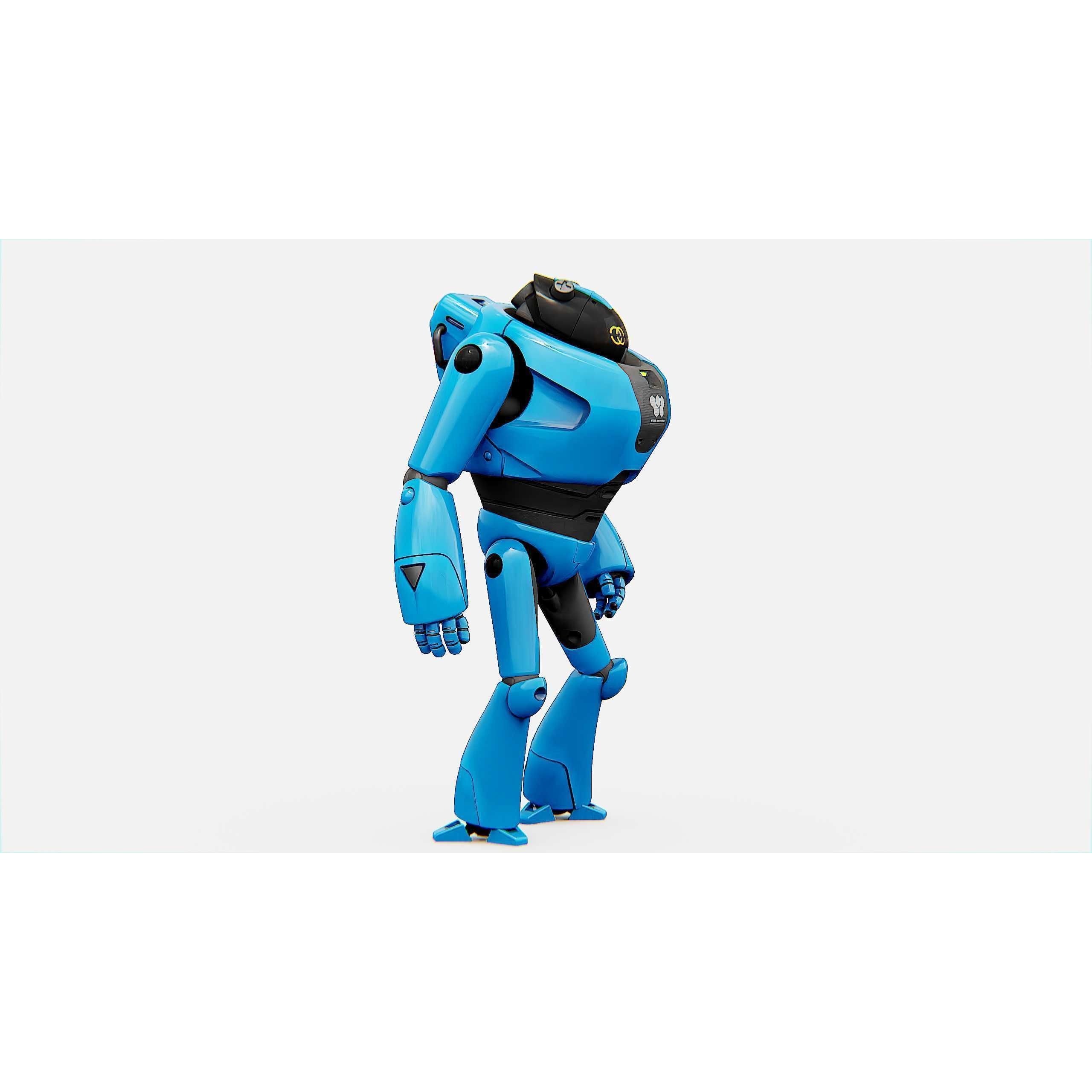 Toy Bot Tilo - Rigged Game-Ready 3D Model - View 14
