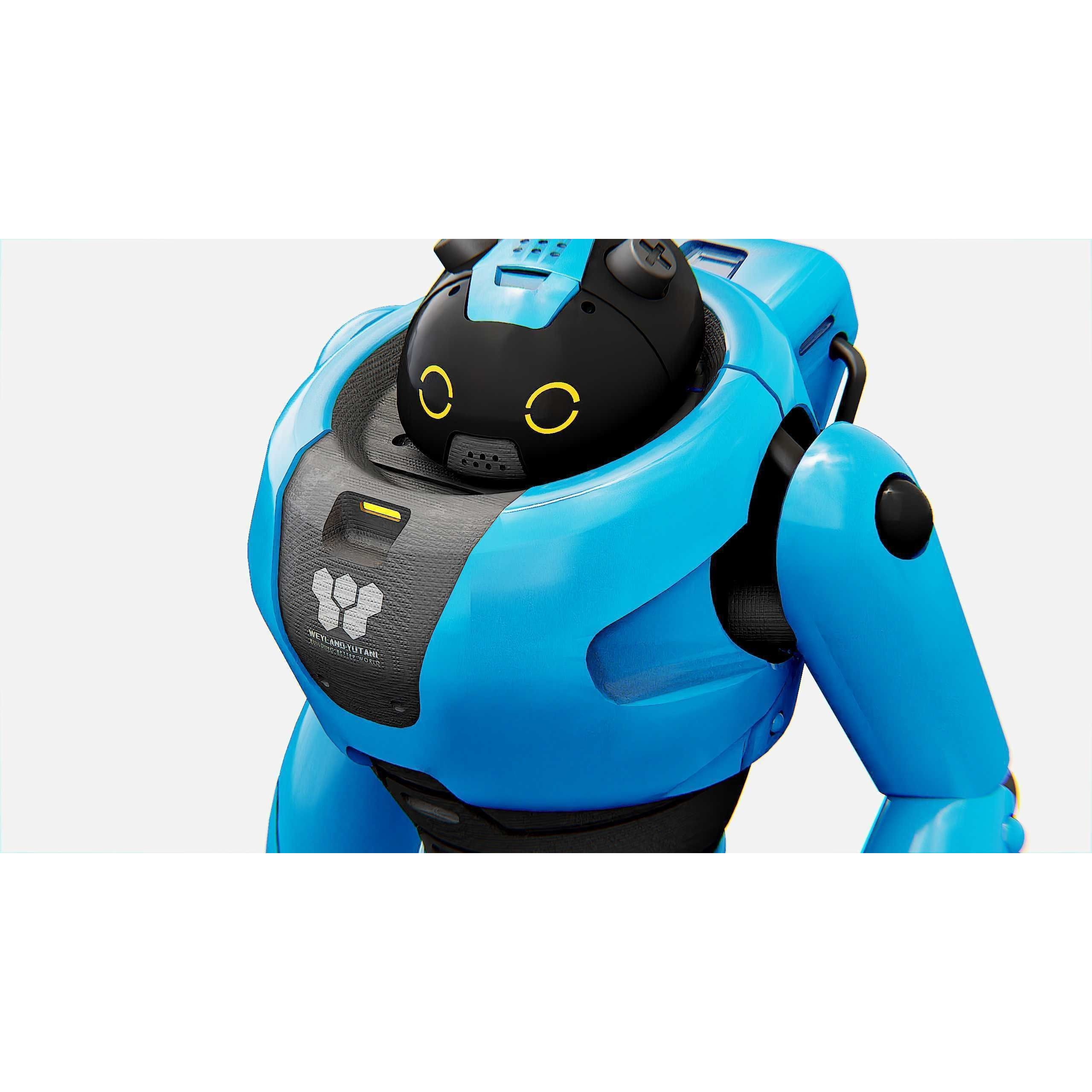 Toy Bot Tilo - Rigged Game-Ready 3D Model - View 19