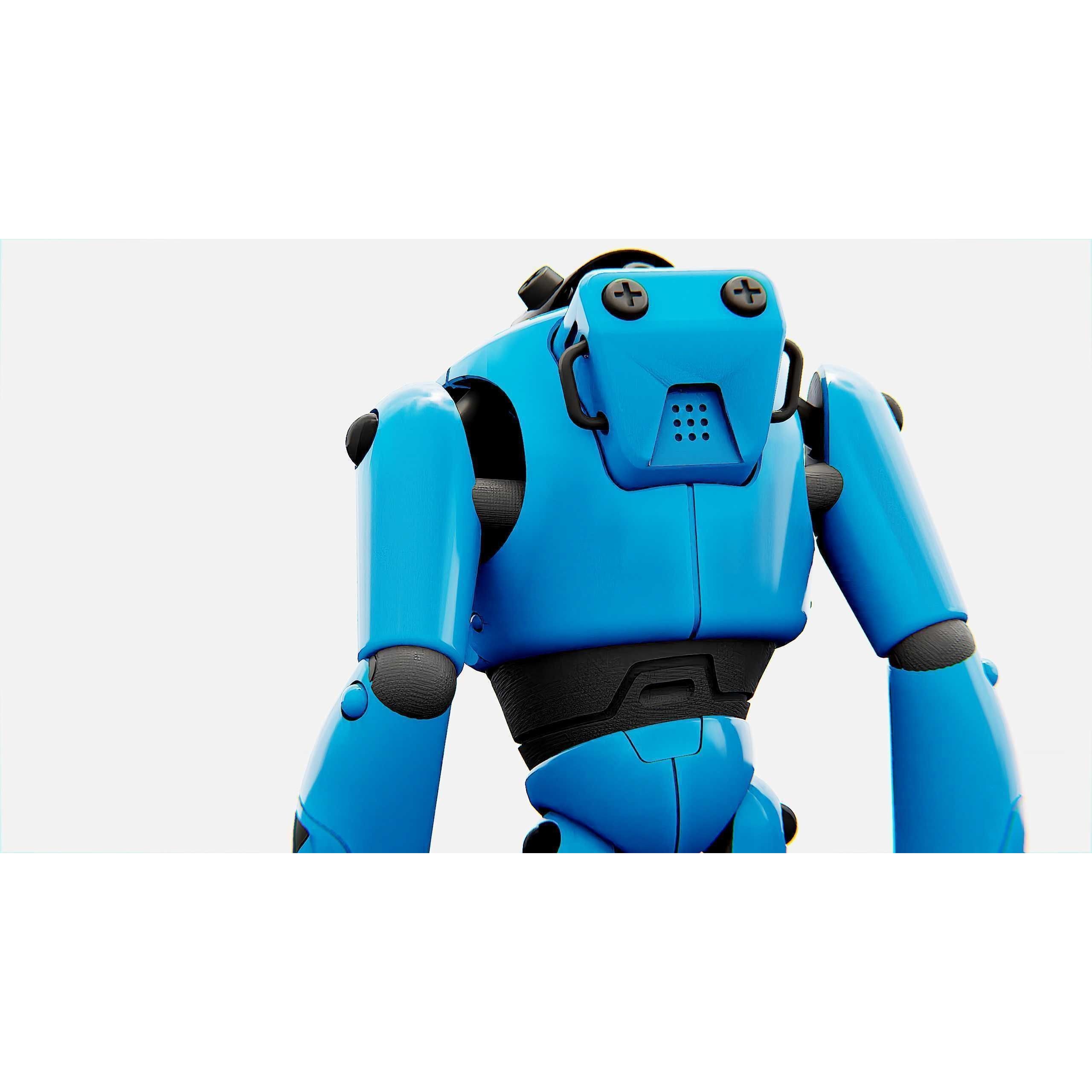 Toy Bot Tilo - Rigged Game-Ready 3D Model - View 20