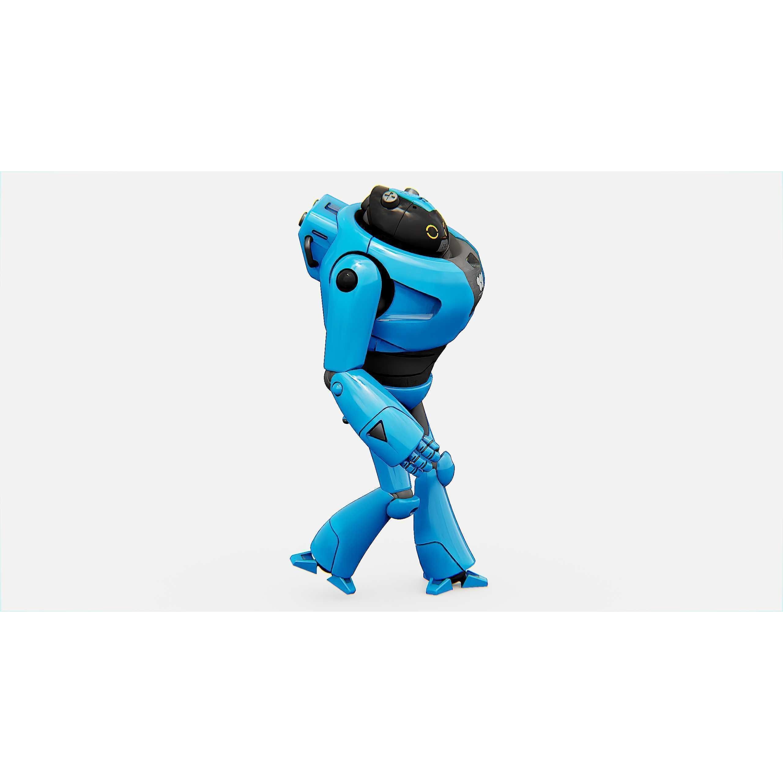 Toy Bot Tilo - Rigged Game-Ready 3D Model - View 30