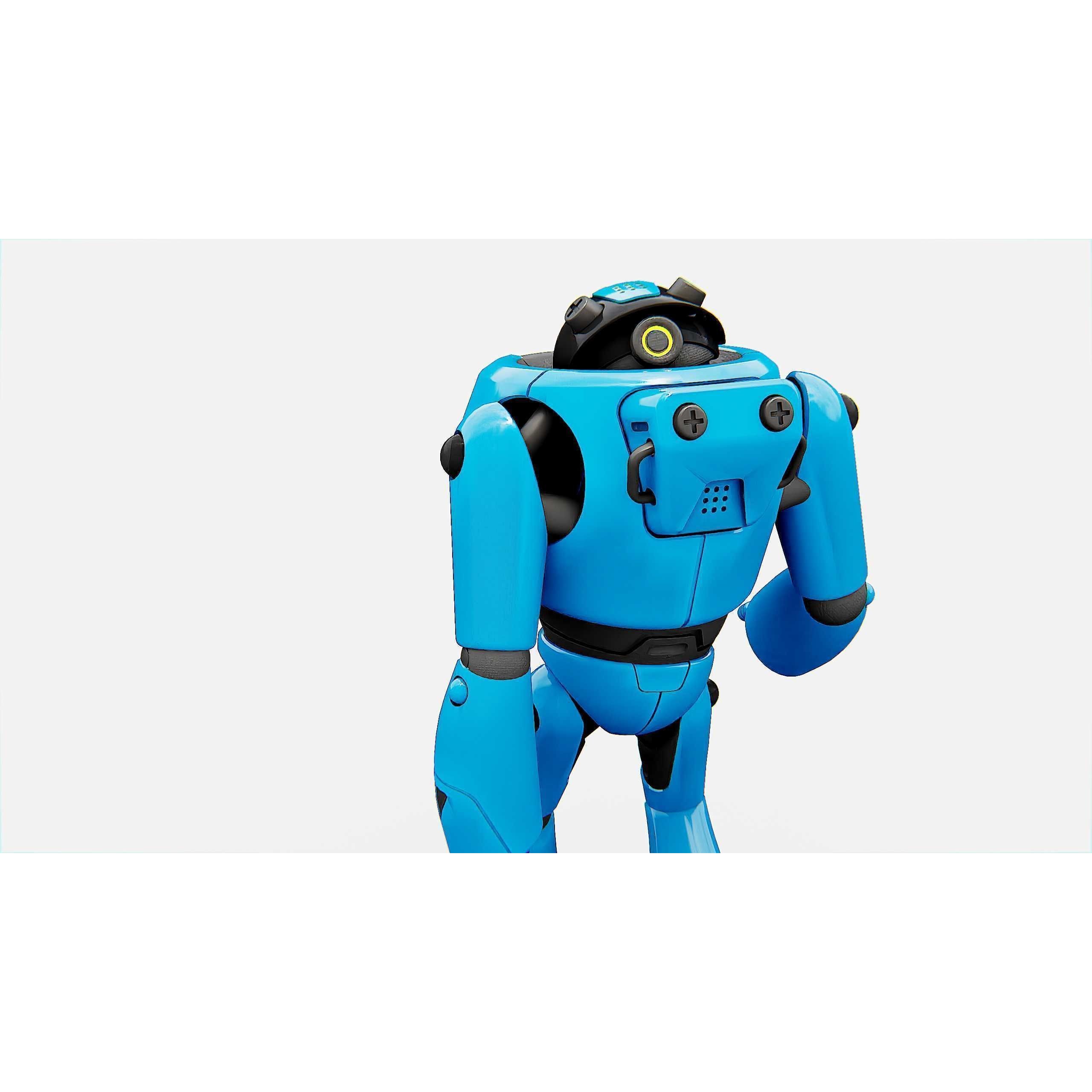 Toy Bot Tilo - Rigged Game-Ready 3D Model - View 32
