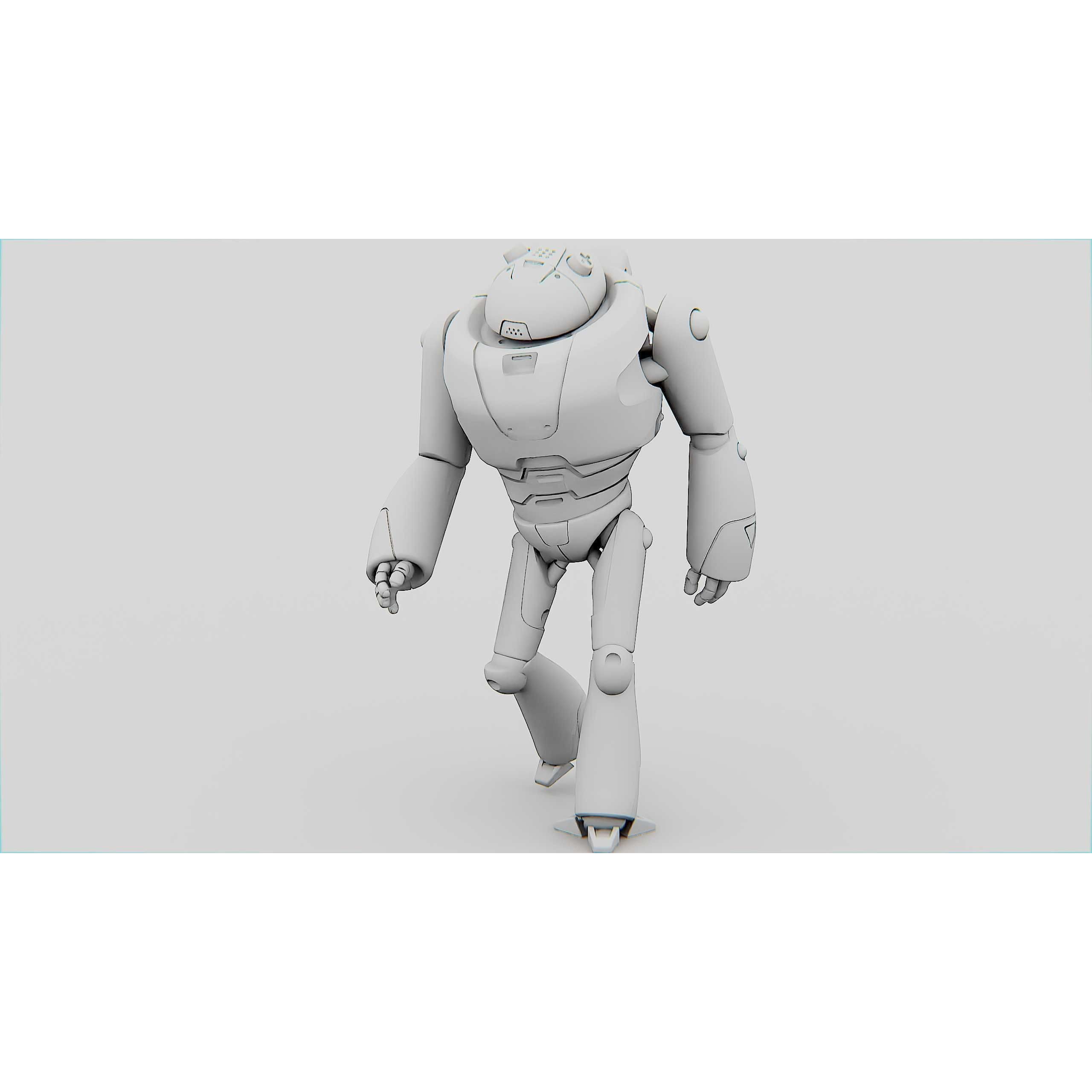 Toy Bot Tilo - Rigged Game-Ready 3D Model - View 33