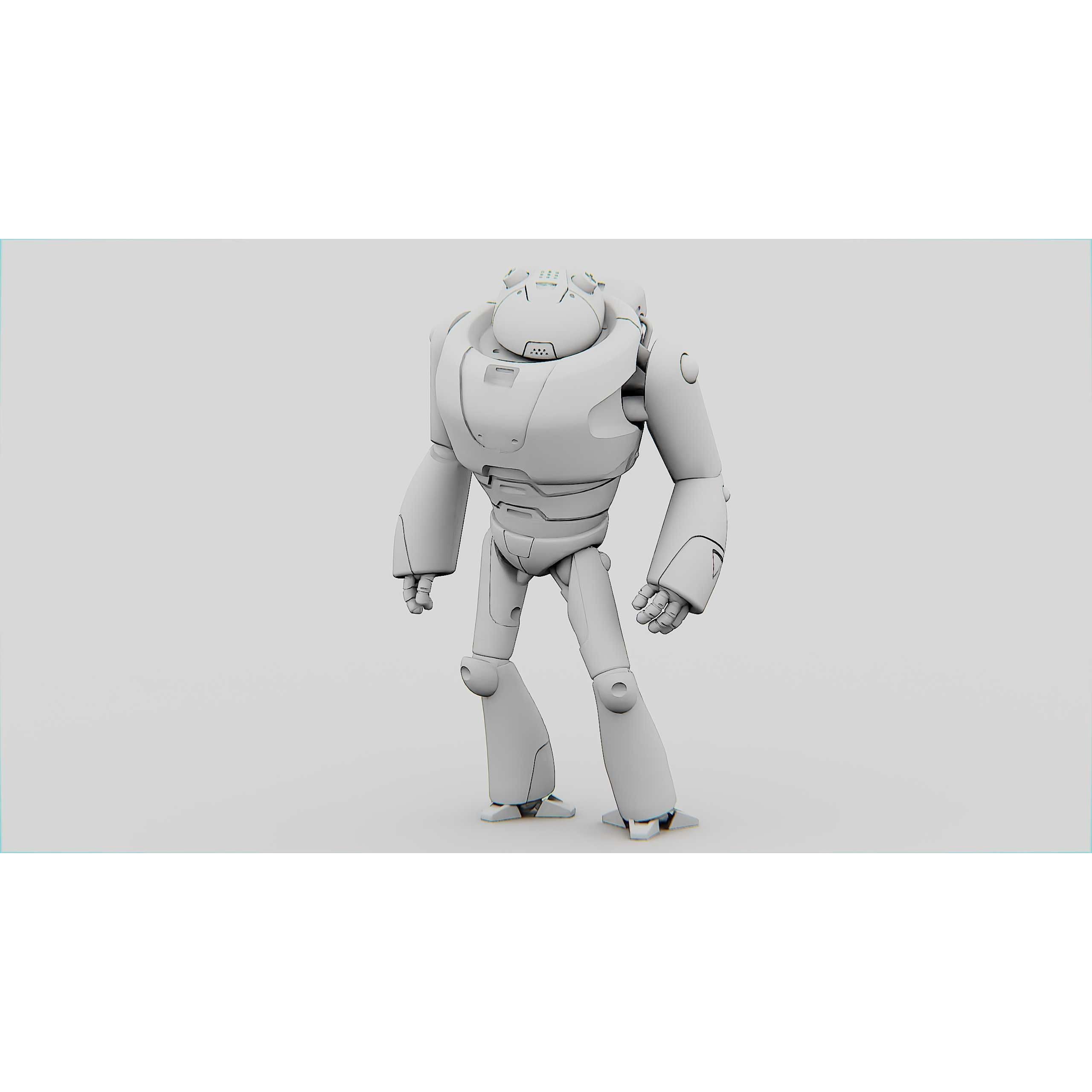 Toy Bot Tilo - Rigged Game-Ready 3D Model - View 36