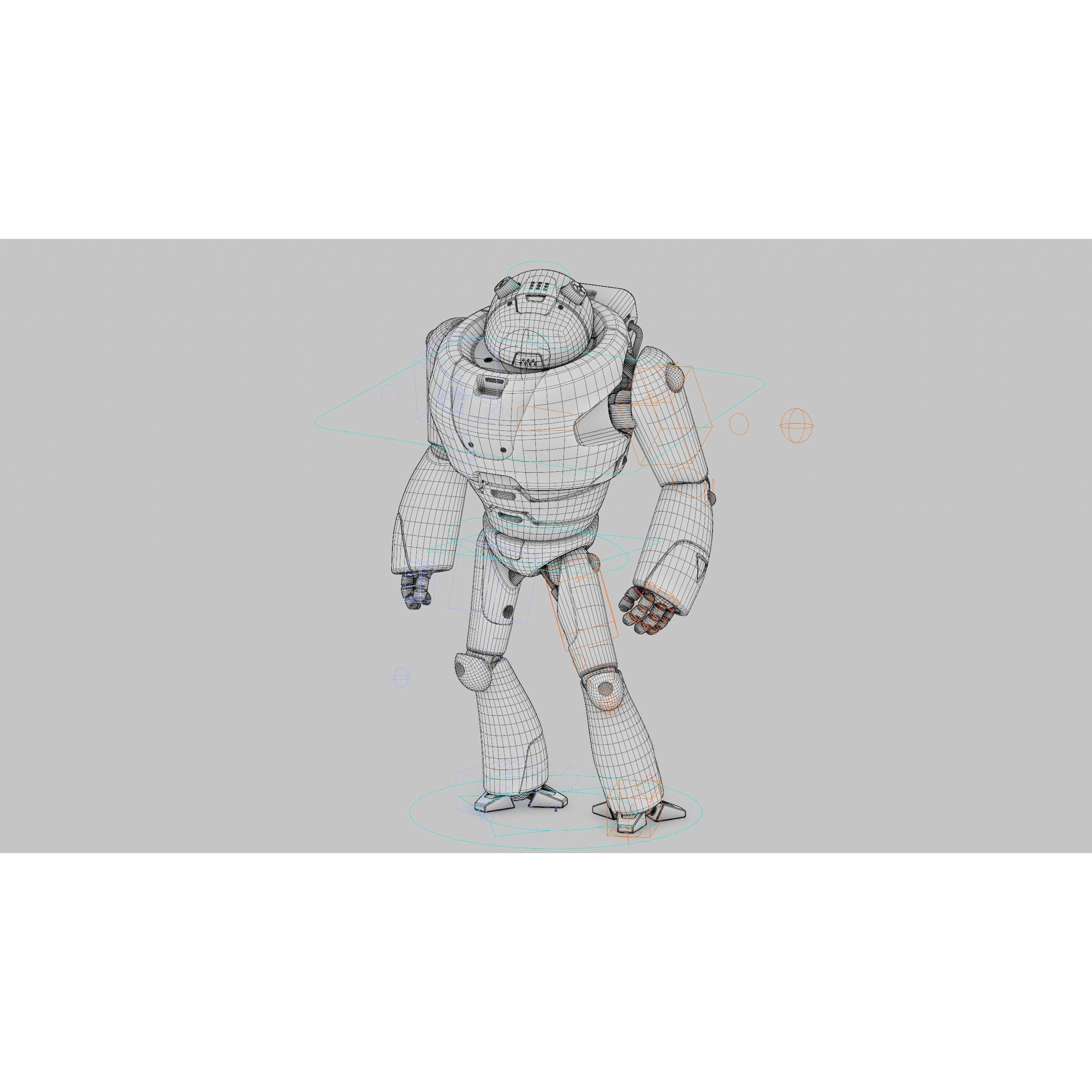 Toy Bot Tilo - Rigged Game-Ready 3D Model - View 41