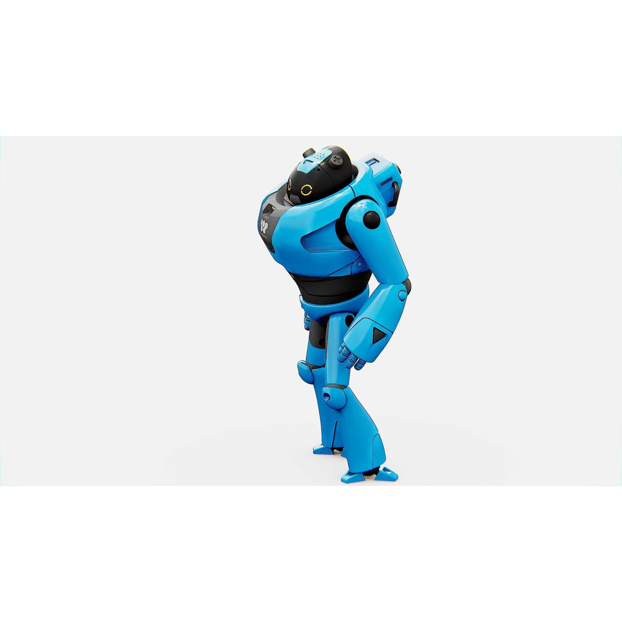 Toy Bot Tilo - Rigged Game-Ready 3D Model - View 5