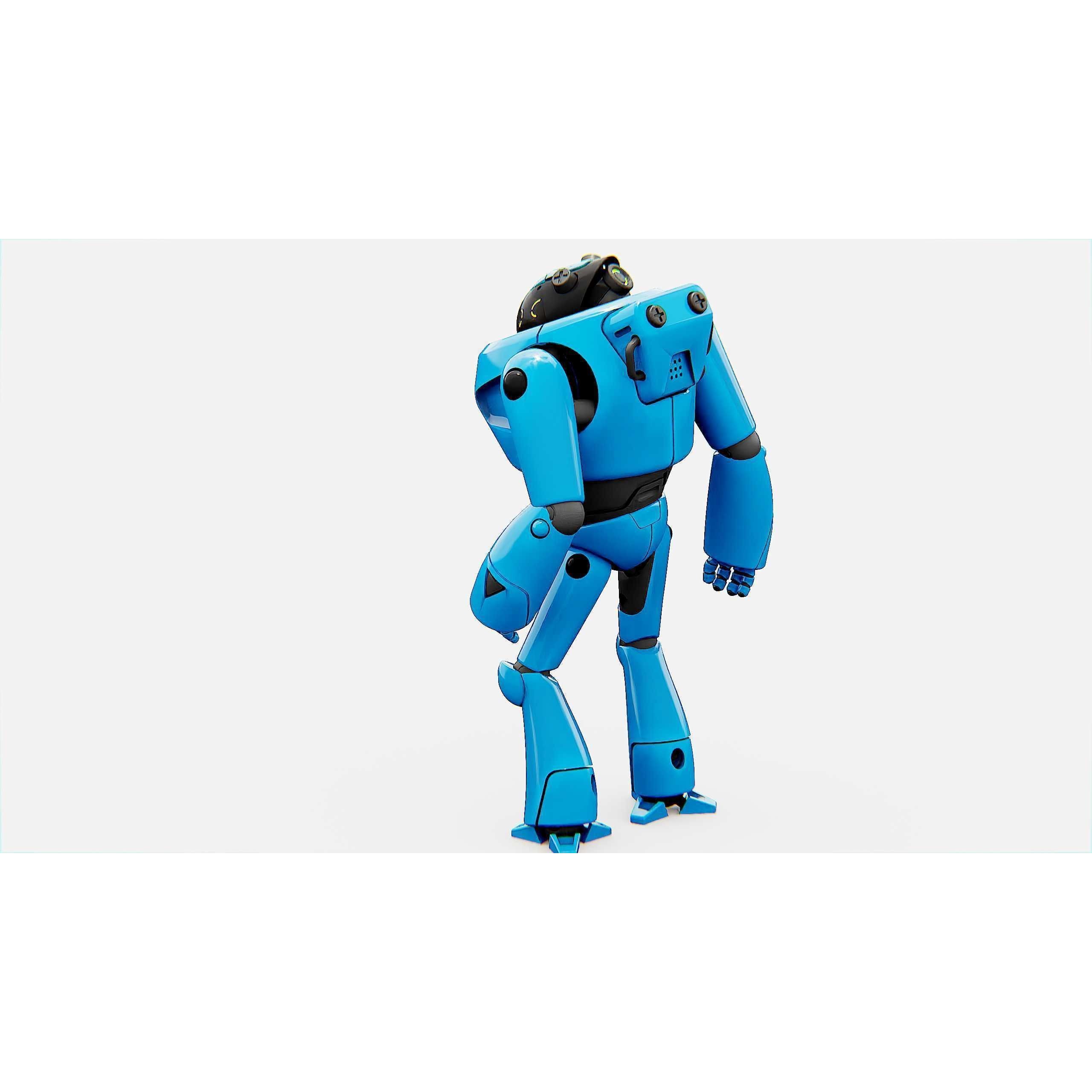 Toy Bot Tilo - Rigged Game-Ready 3D Model - View 8