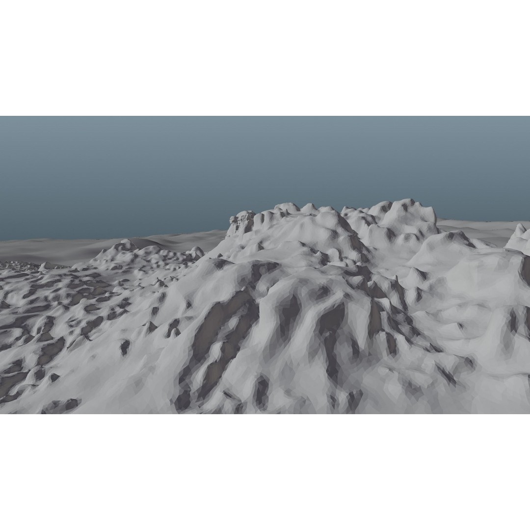 Mount Rushmore 3D Model – Detailed Landscape Scene, Blender & STL - View 38