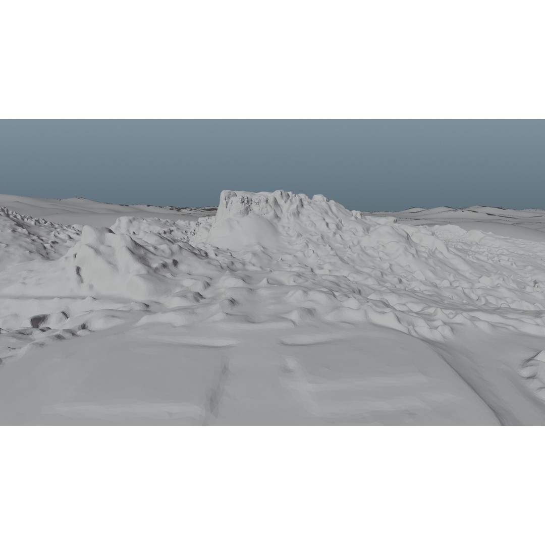 Mount Rushmore 3D Model – Detailed Landscape Scene, Blender & STL - View 40