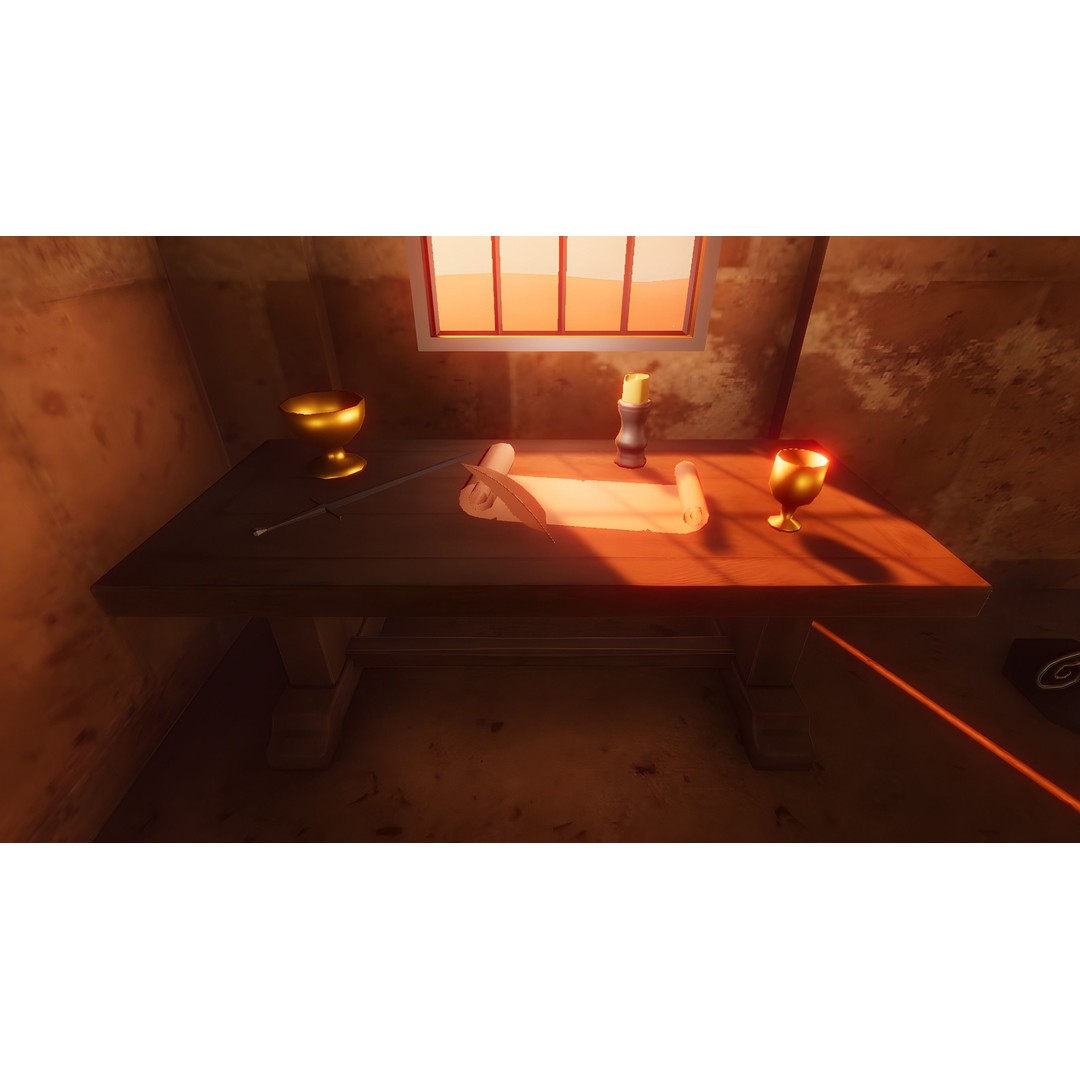 Ancient Temple 3D Model – Low Poly Game Asset, FBX, Unity Ready - View 14