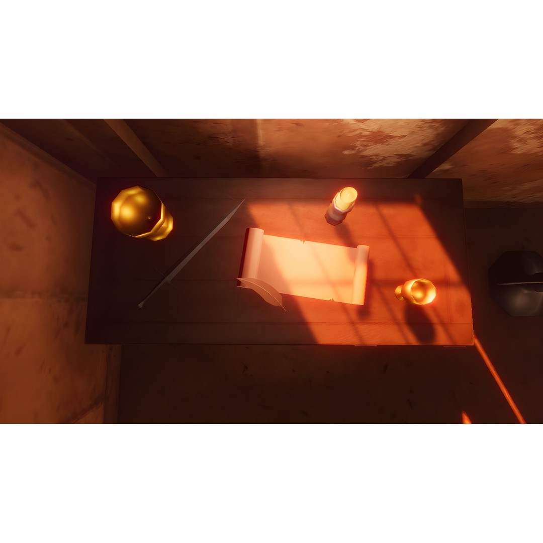 Ancient Temple 3D Model – Low Poly Game Asset, FBX, Unity Ready - View 15