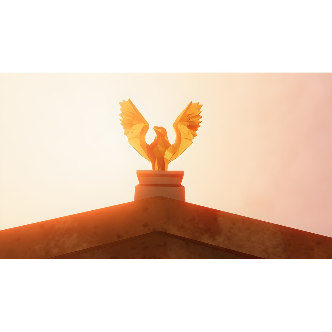Ancient Temple 3D Model – Low Poly Game Asset, FBX, Unity Ready - View 24