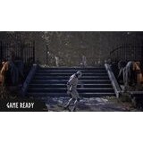 Graveyard Cemetery 3D Model – Low Poly Modular Environment, FBX
