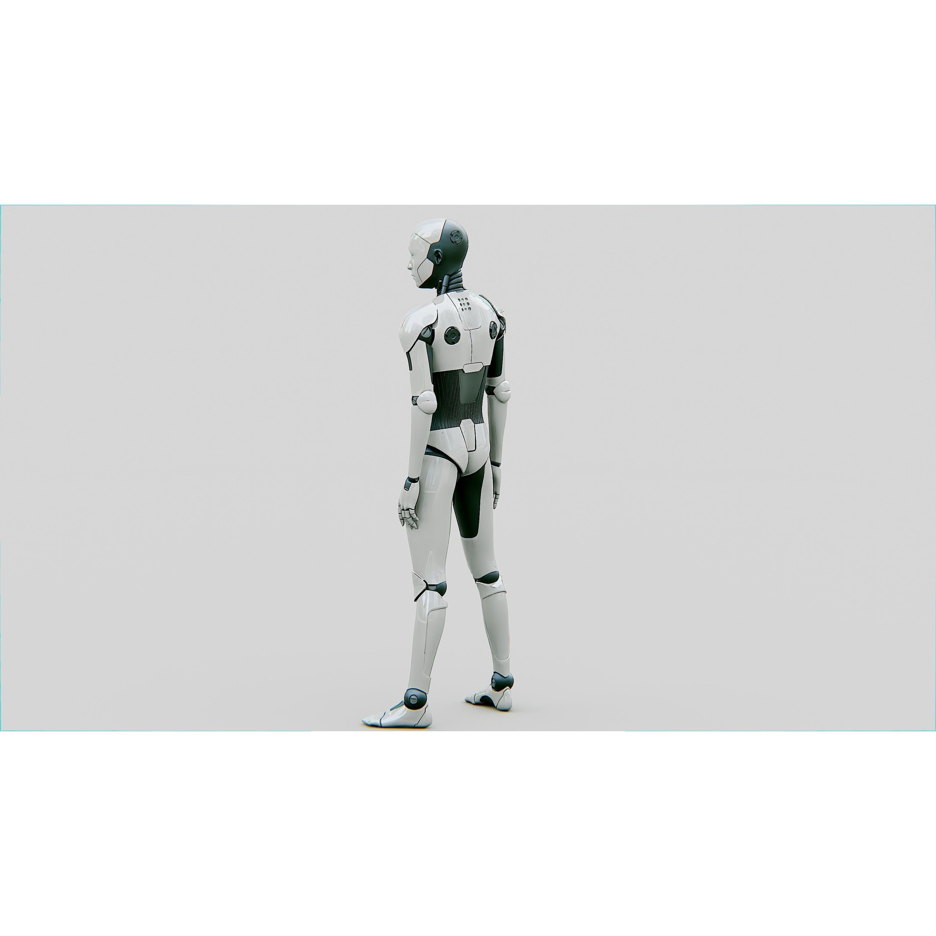 Android Morpheous B - Rigged Game-Ready 3D Model - View 10