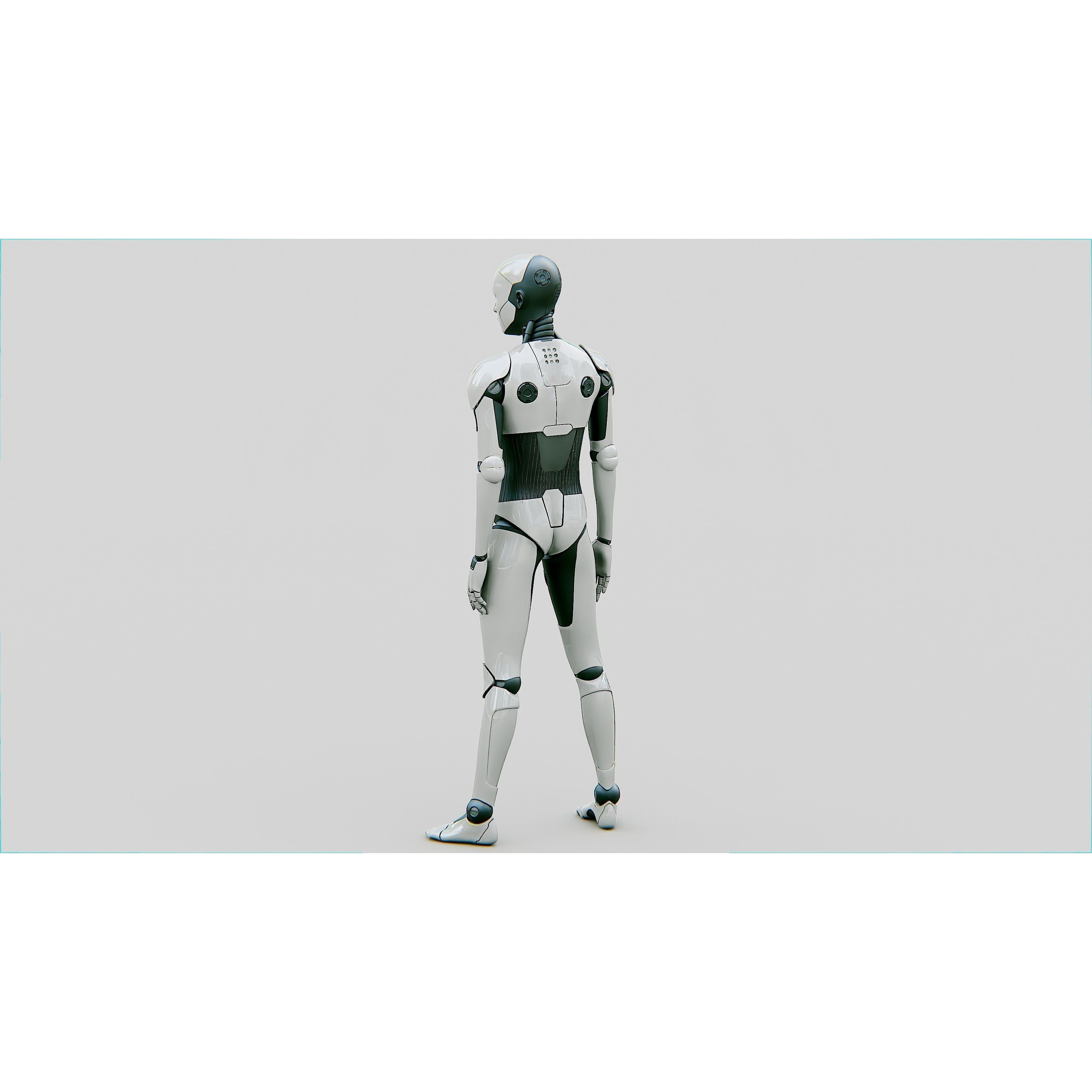 Android Morpheous B - Rigged Game-Ready 3D Model - View 11