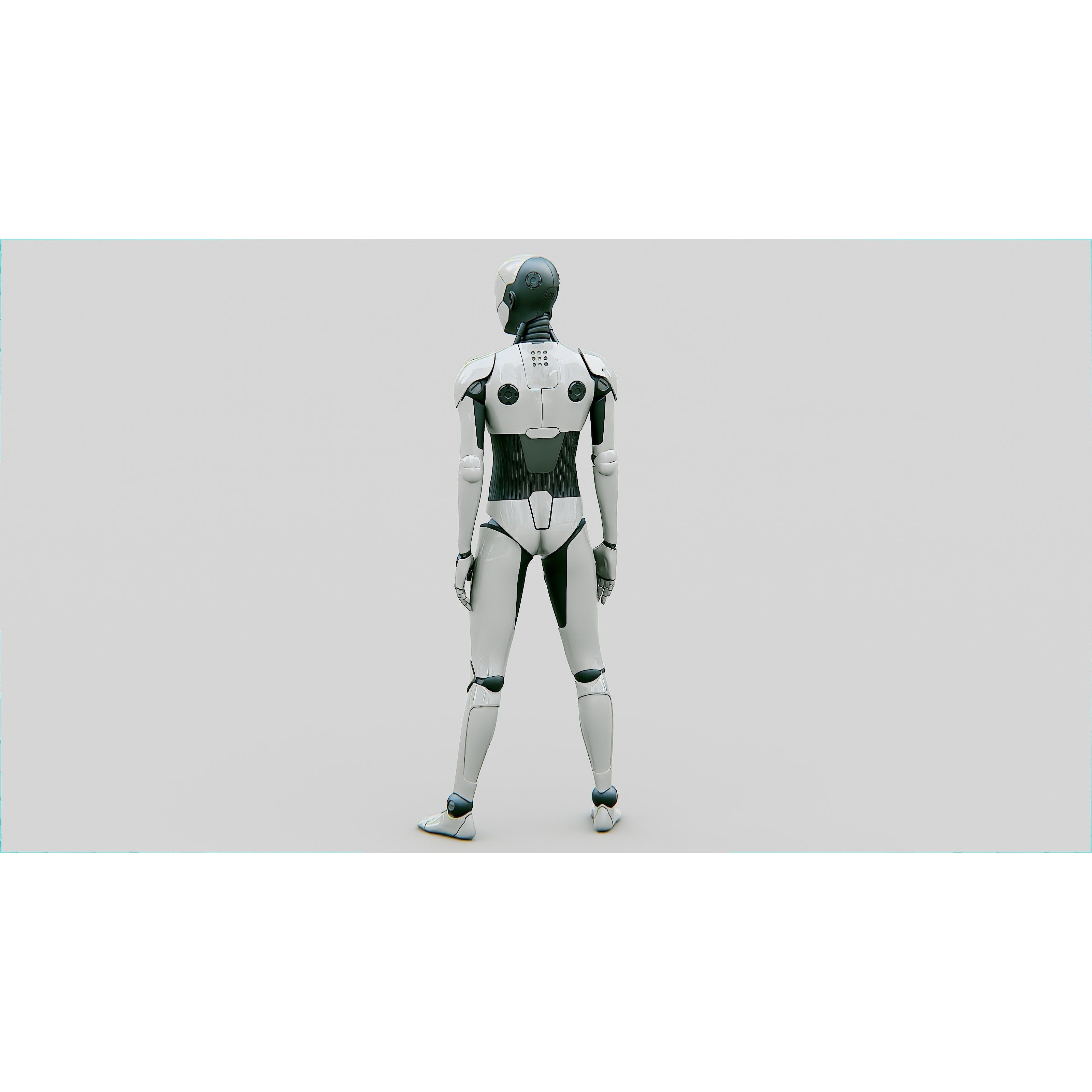 Android Morpheous B - Rigged Game-Ready 3D Model - View 12