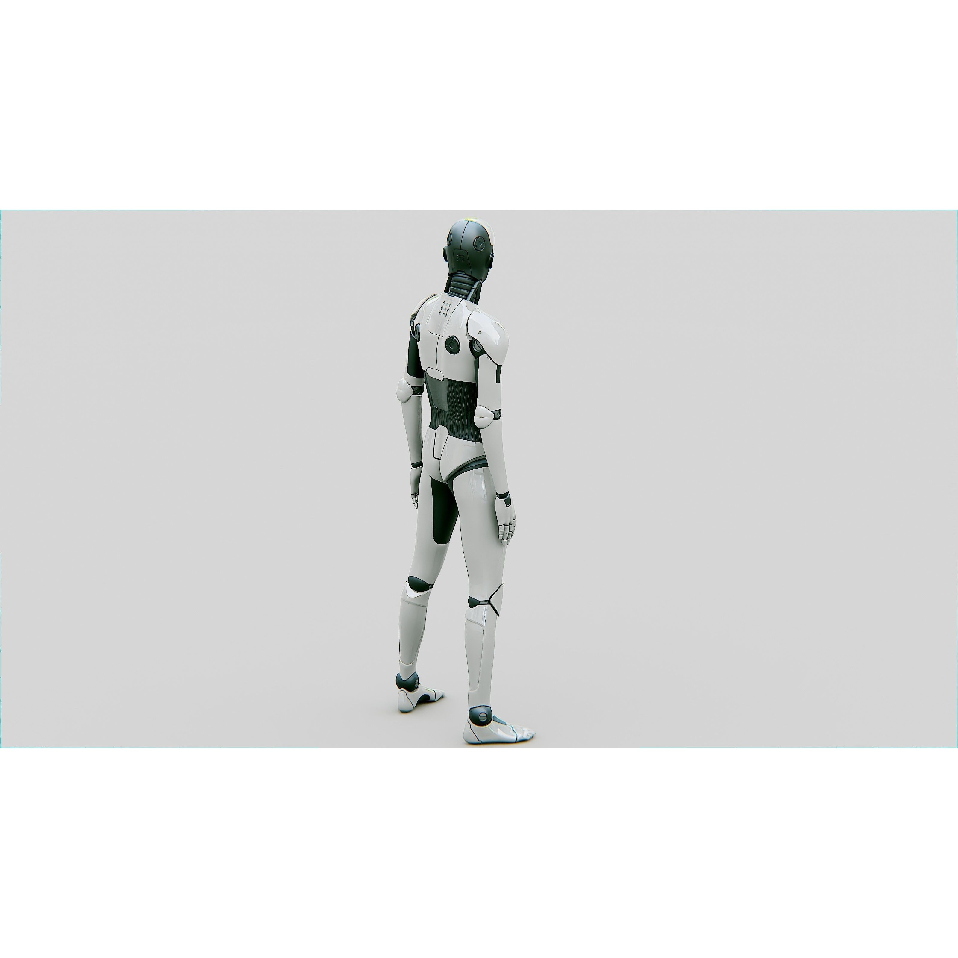 Android Morpheous B - Rigged Game-Ready 3D Model - View 15