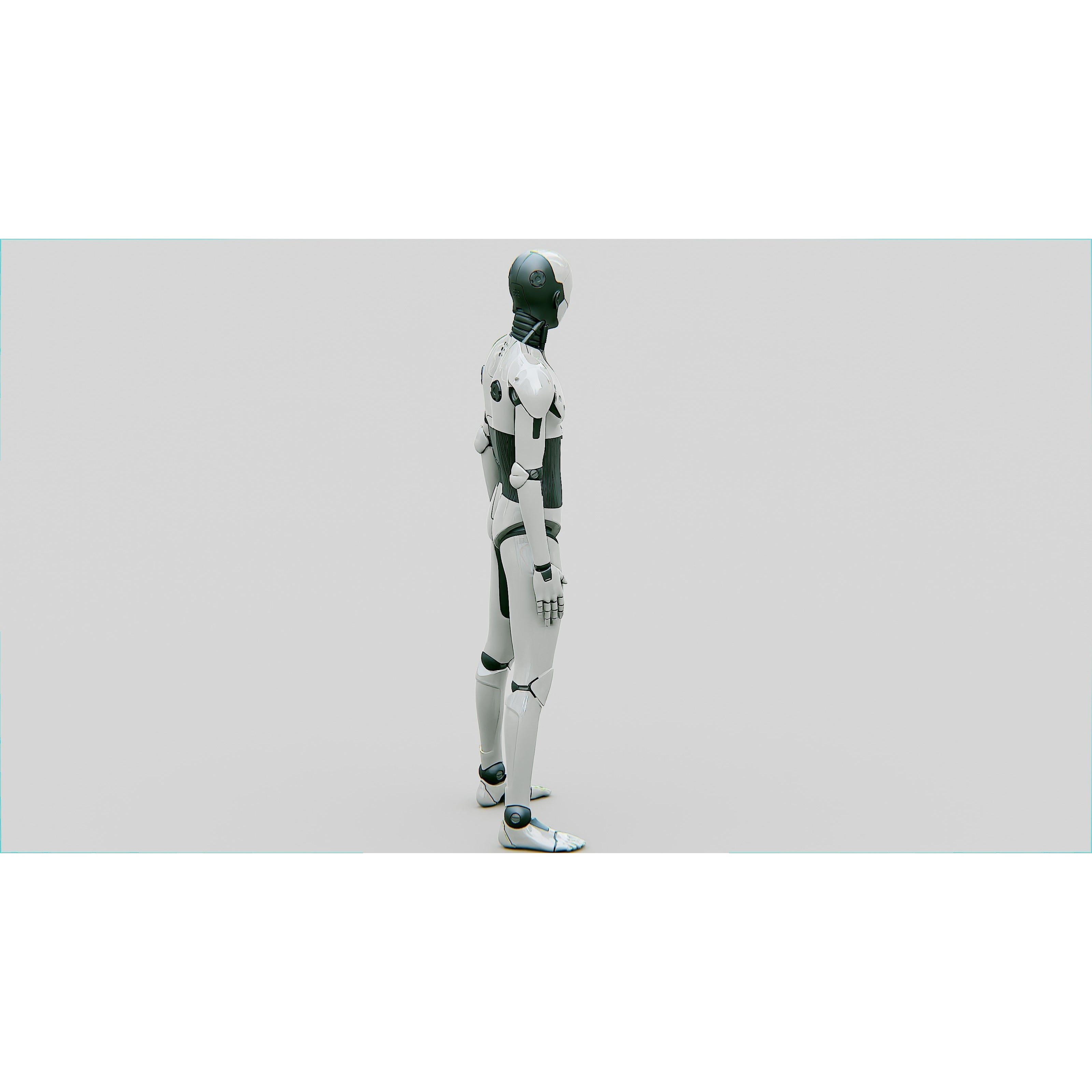 Android Morpheous B - Rigged Game-Ready 3D Model - View 16