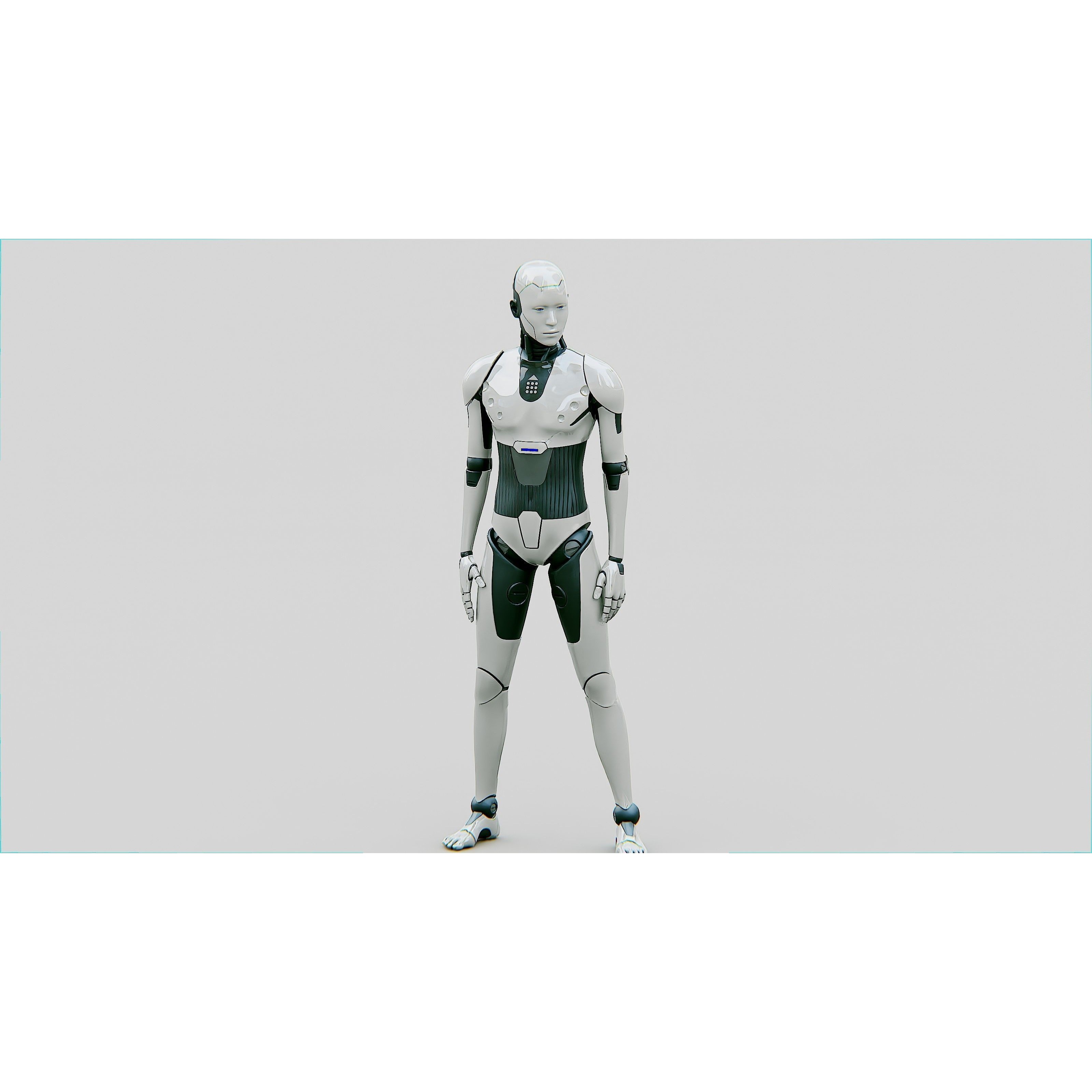 Android Morpheous B - Rigged Game-Ready 3D Model - View 21