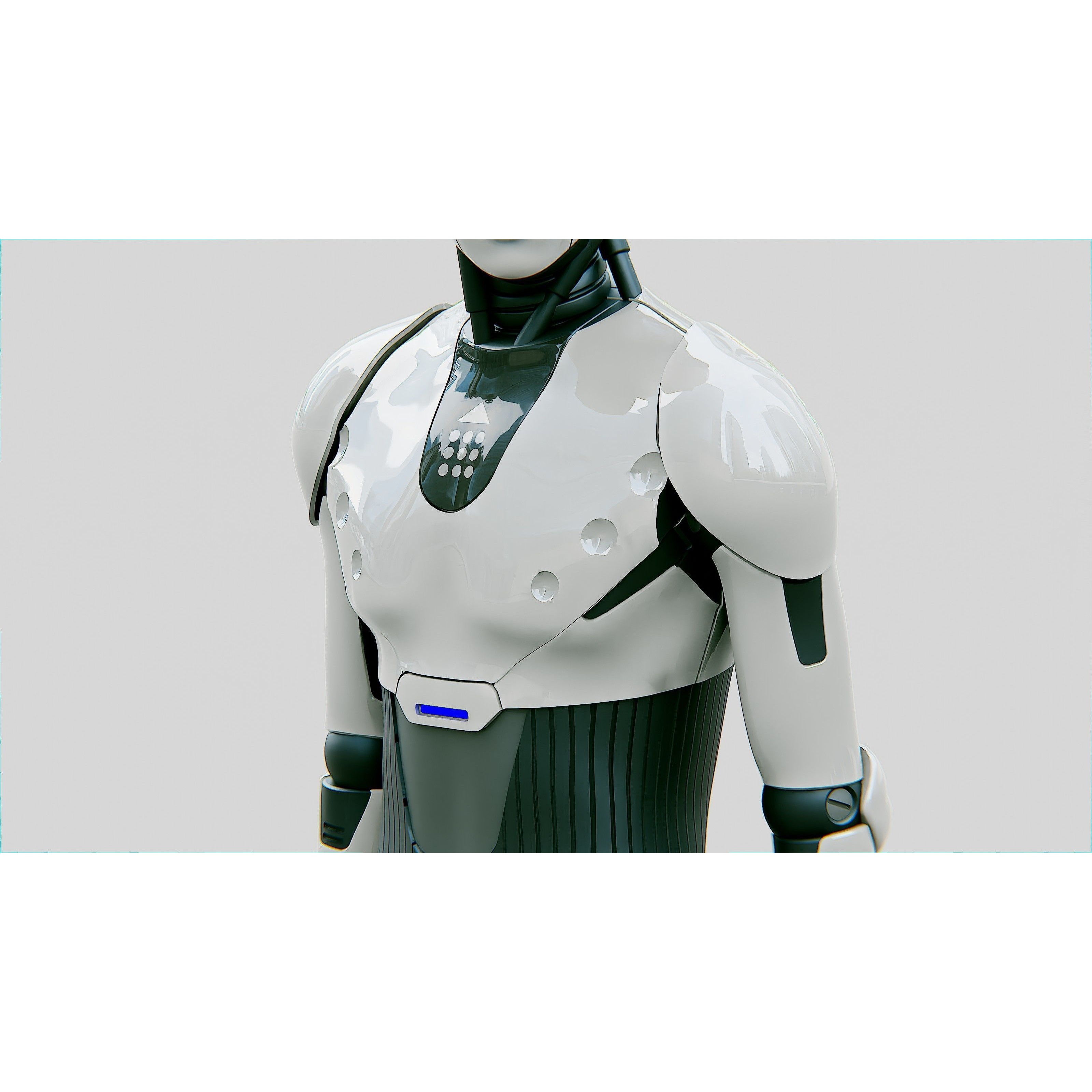 Android Morpheous B - Rigged Game-Ready 3D Model - View 29