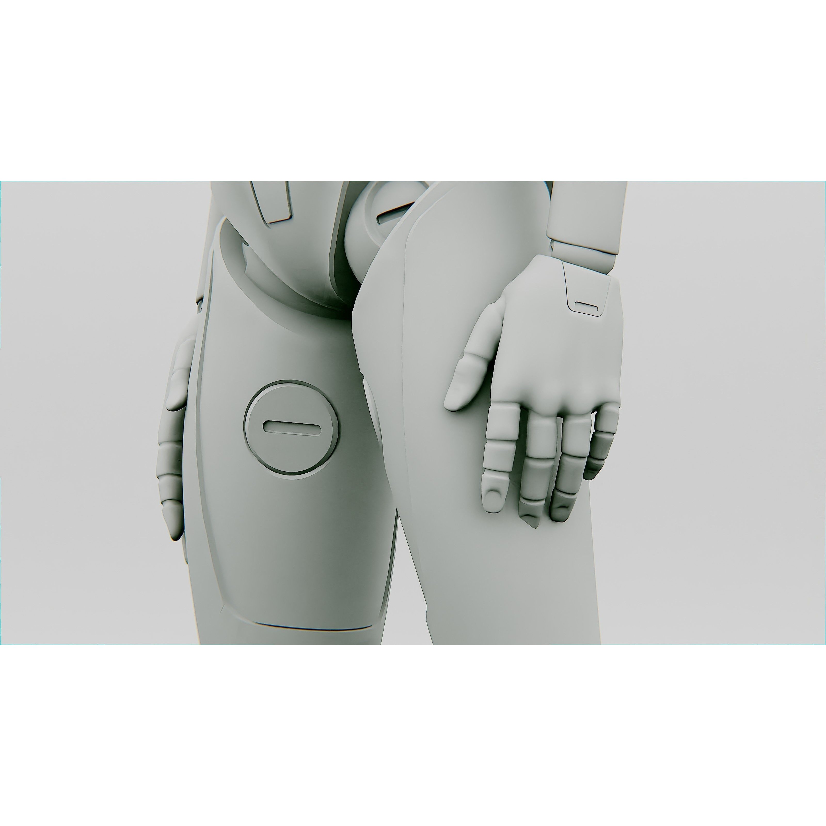 Android Morpheous B - Rigged Game-Ready 3D Model - View 37