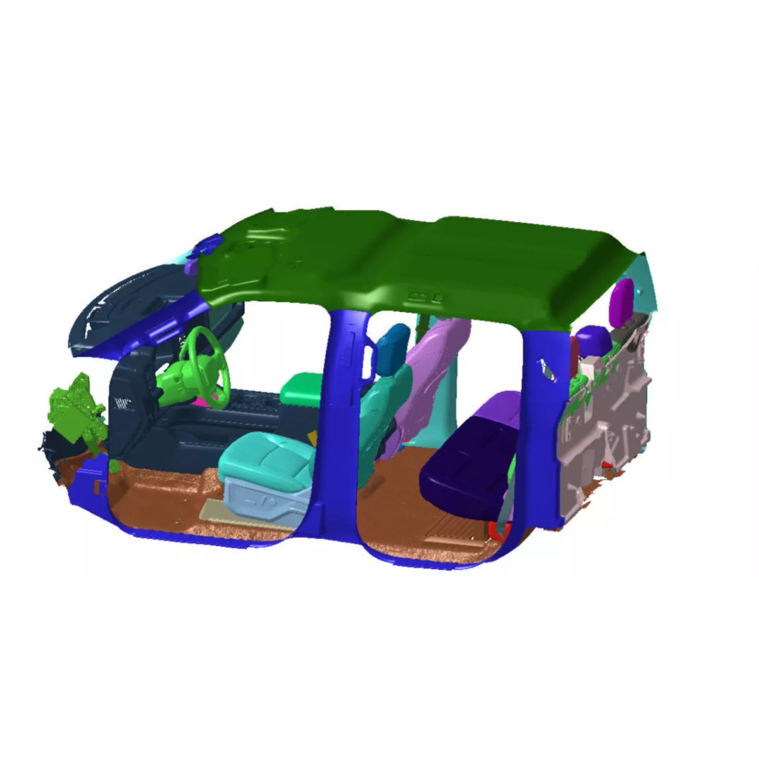 F250 4X4 CC Lariat 2023 3D Model – High Detail Vehicle Scan, STL - View 6