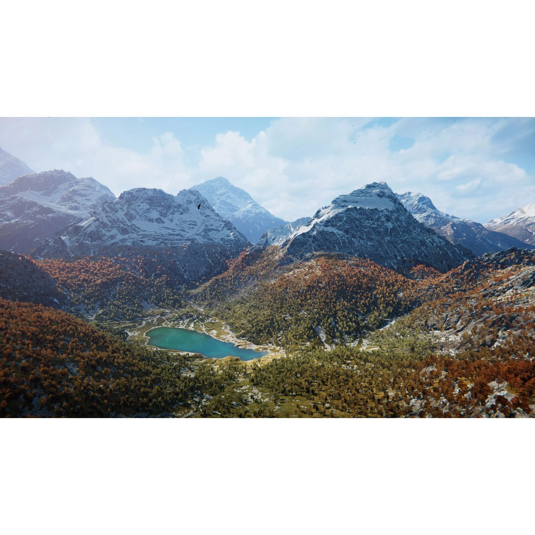 Snowy Peaks 3D Model – Low Poly Game-Ready Environment for Unity - View 12