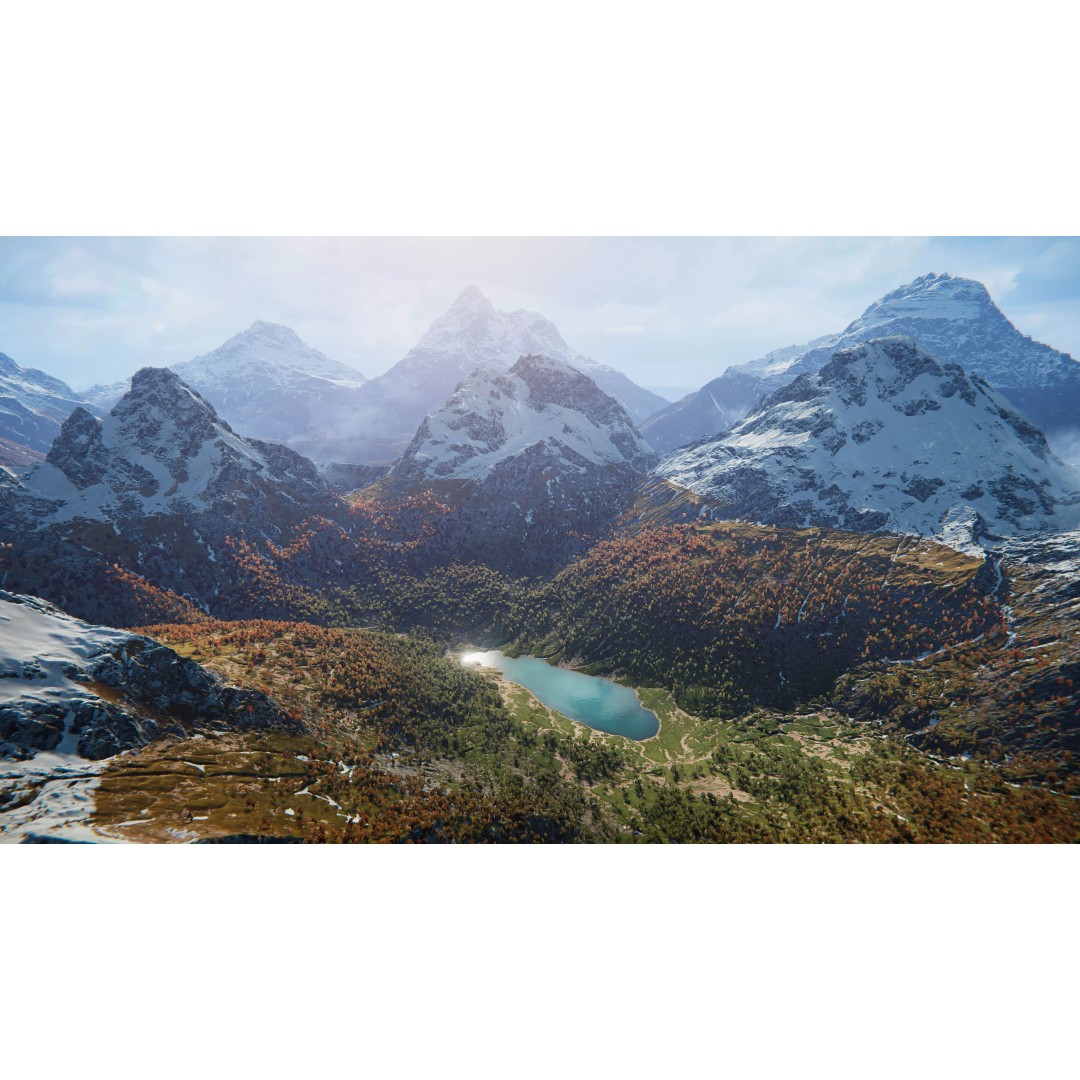 Snowy Peaks 3D Model – Low Poly Game-Ready Environment for Unity - View 17